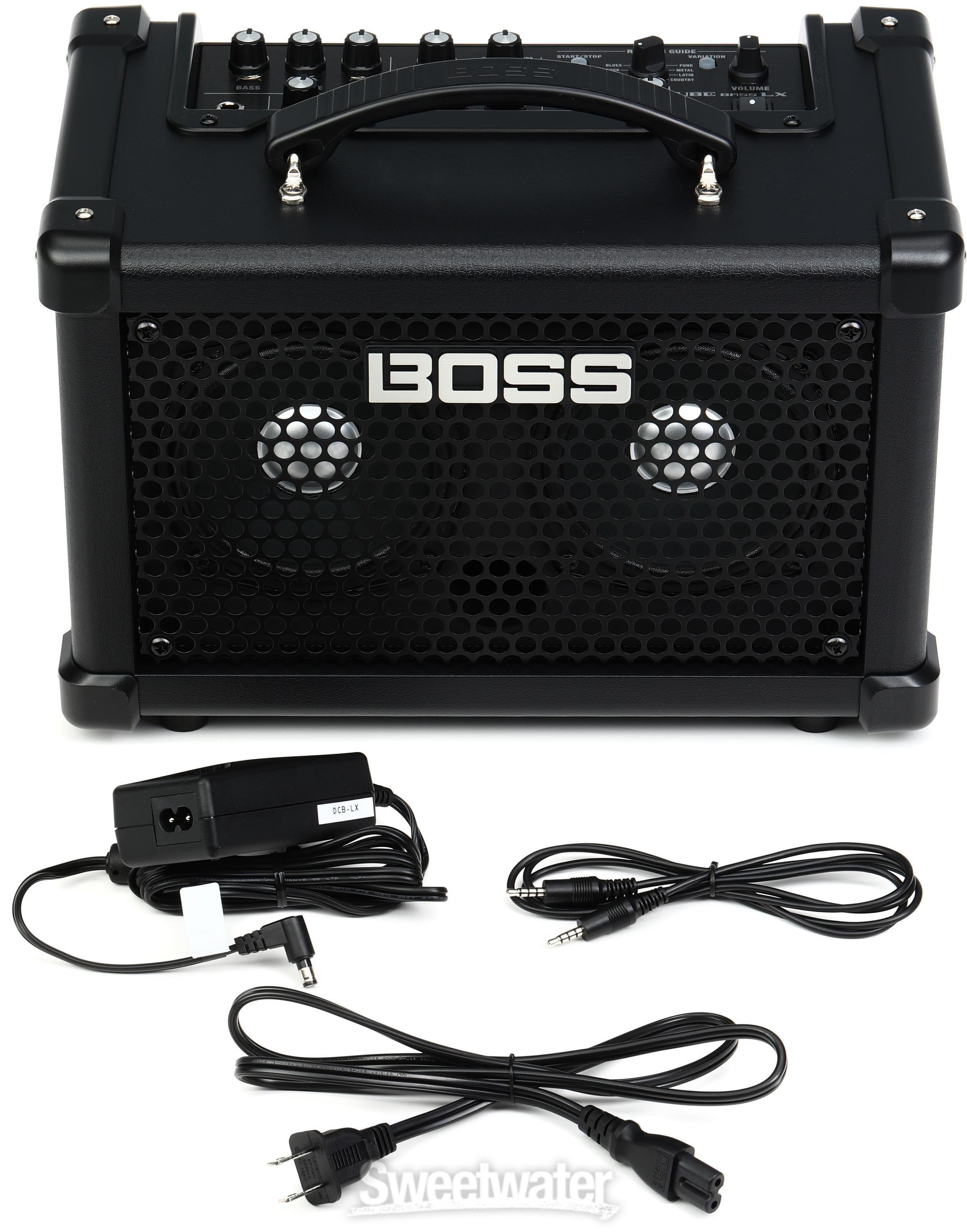 Boss Dual Cube LX 2 x 5-inch 10-watt Portable Bass Combo Amp | Sweetwater