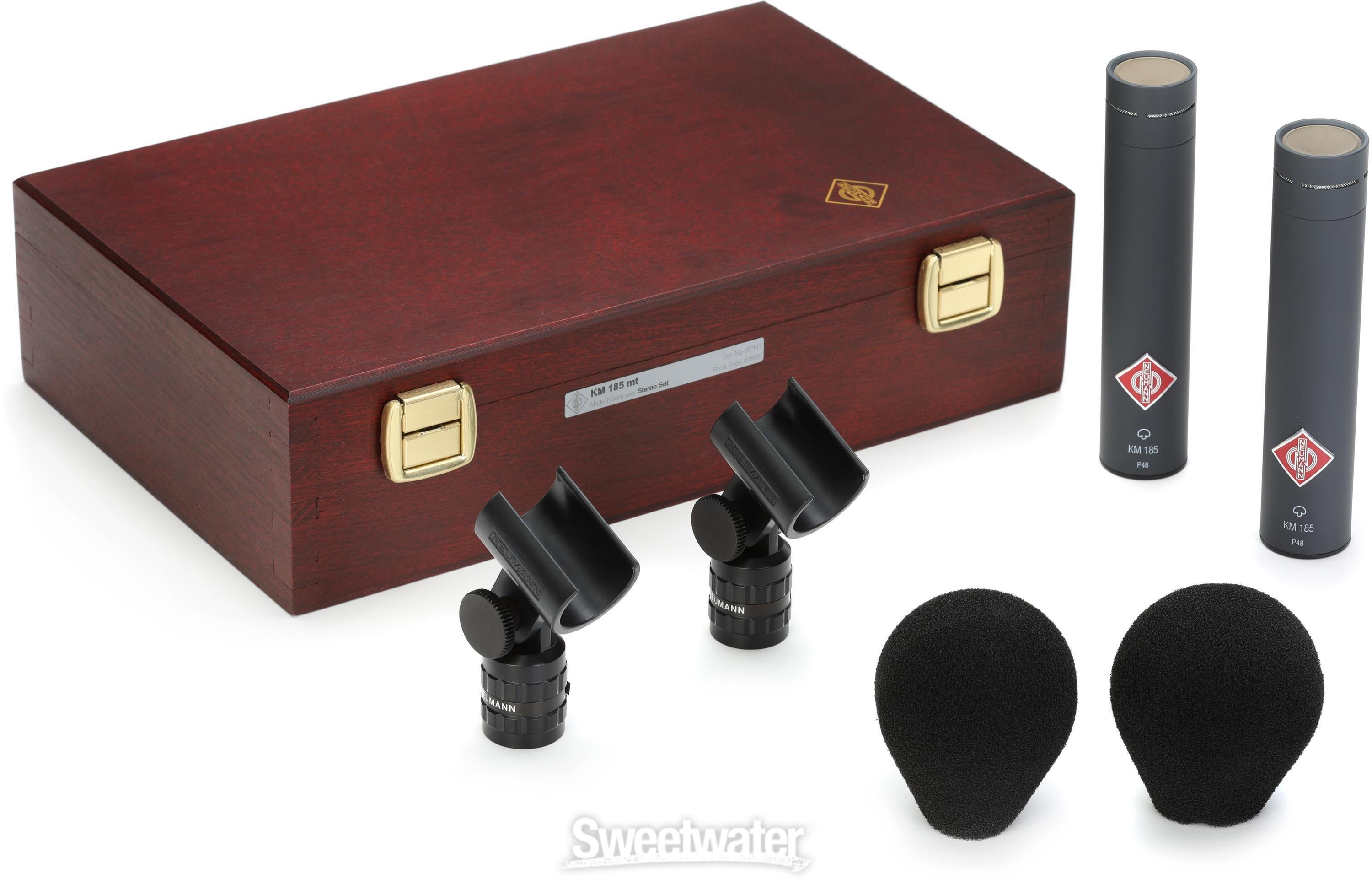 Neumann KM 185 Stereo Set Small-diaphragm Hypercardioid