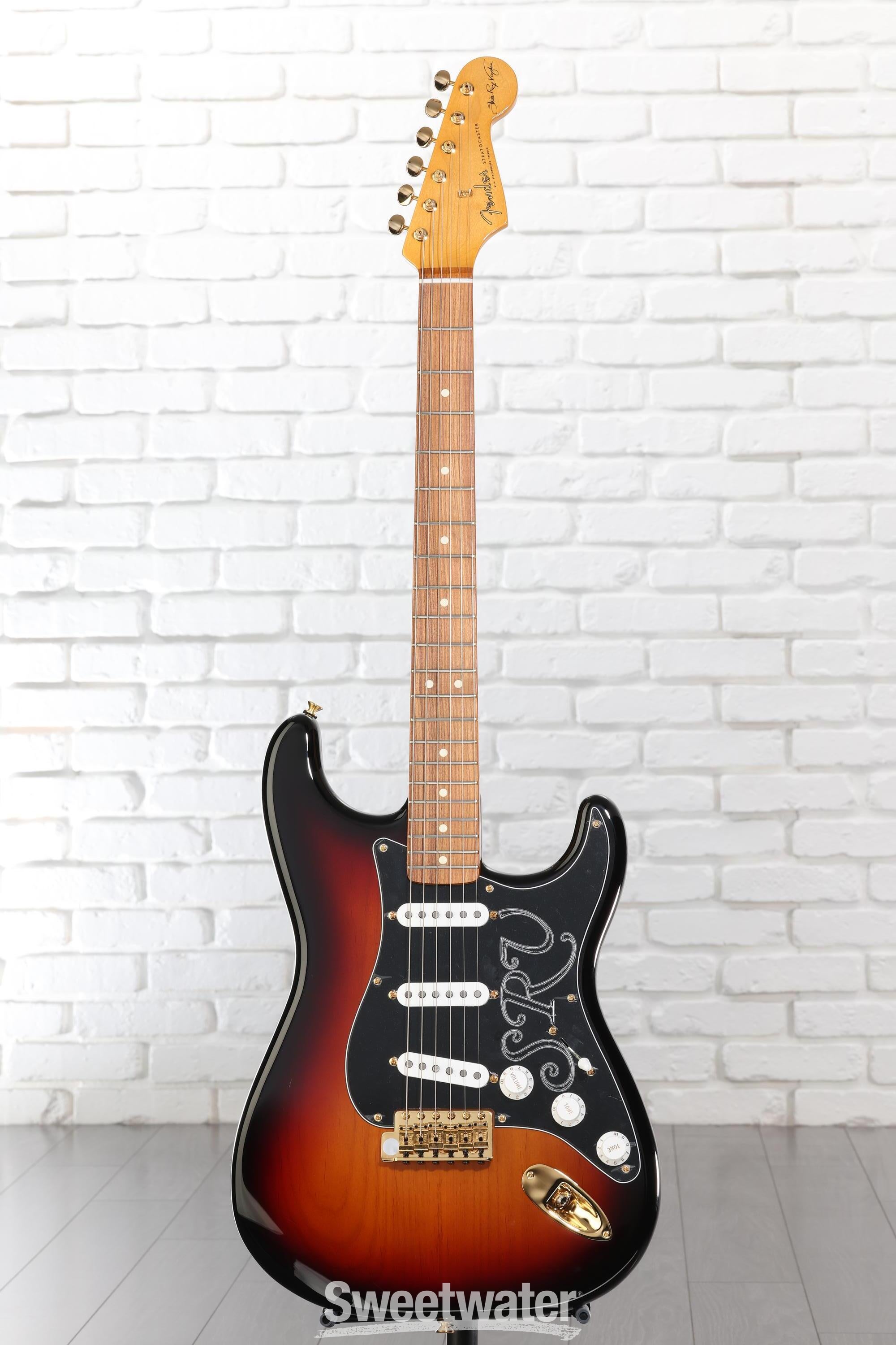 Fender USA Stevie ray vaughanモデル Amazon.com: Fender Stevie Ray Vaughan Stratocaster, Pau Ferro