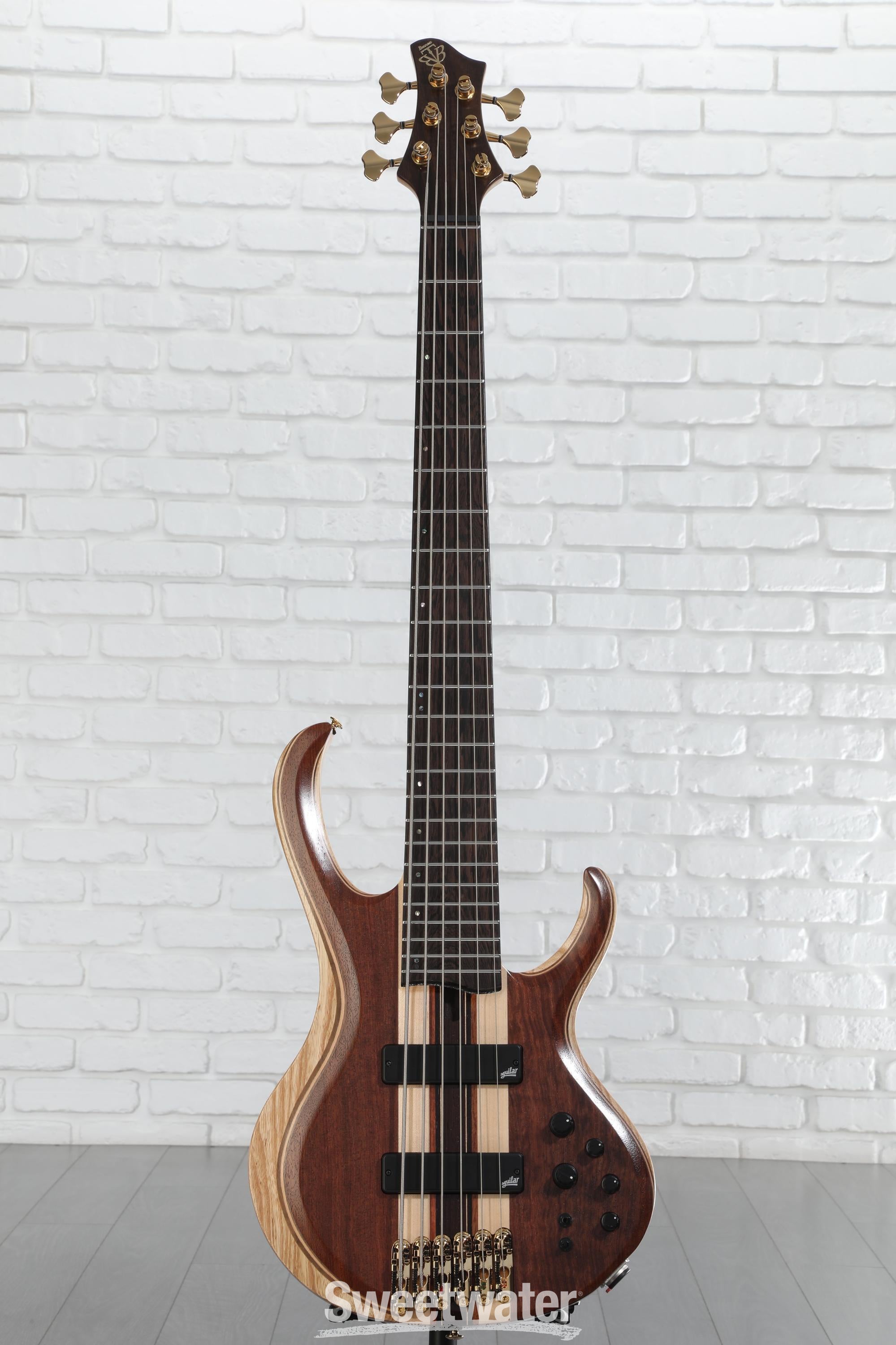 Ibanez Premium BTB1836 Bass Guitar - Natural Shadow Low