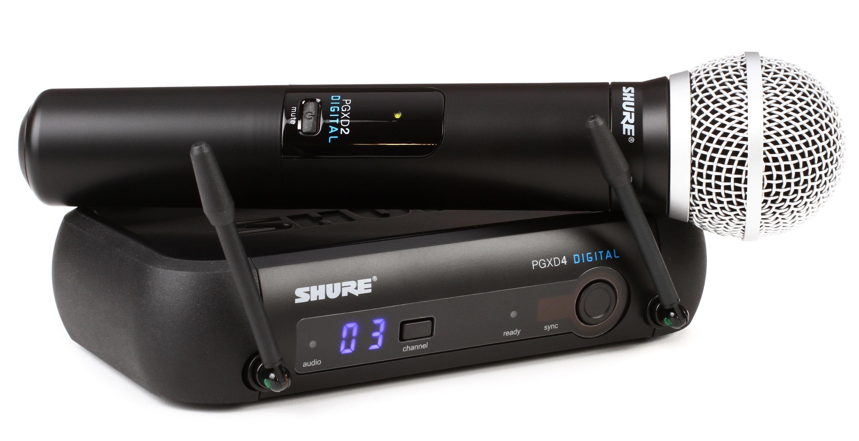 Shure PGXD24 SM58 Digital Wireless Handheld Microphone System