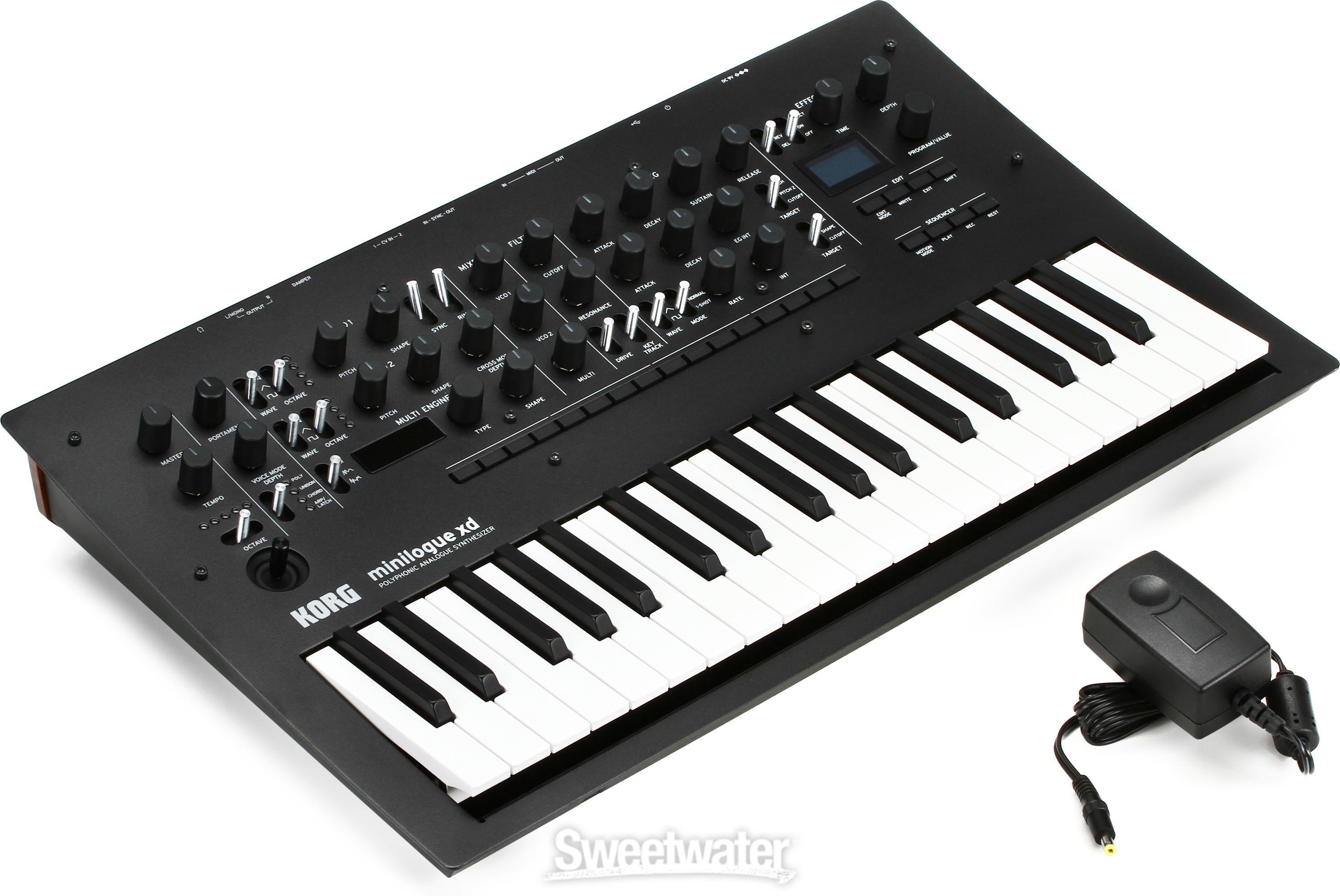 Korg minilogue XD 4-voice Analog Synthesizer | Sweetwater