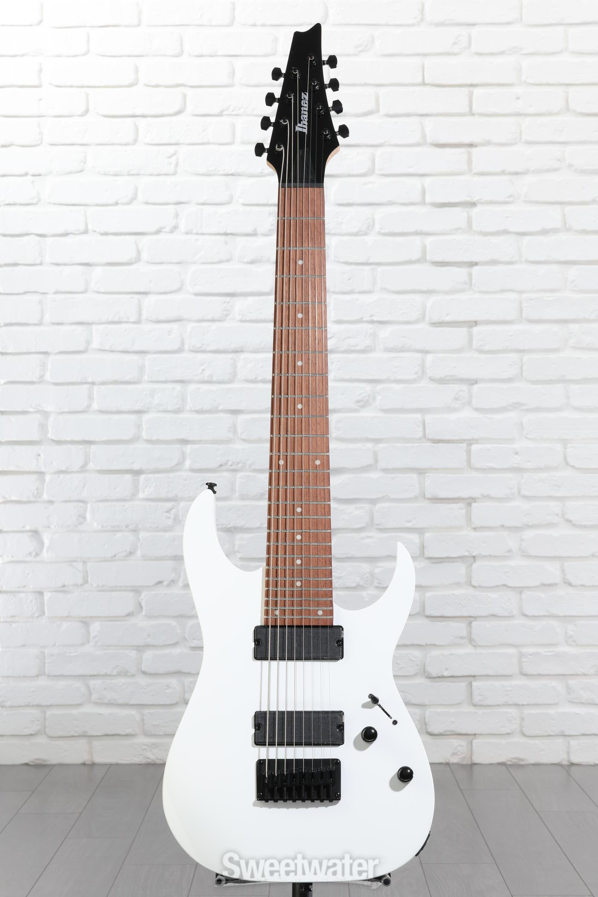 ギター Ibanez RG8 White Ibanez RG8 8-String Electric Guitar White | Guitar Center