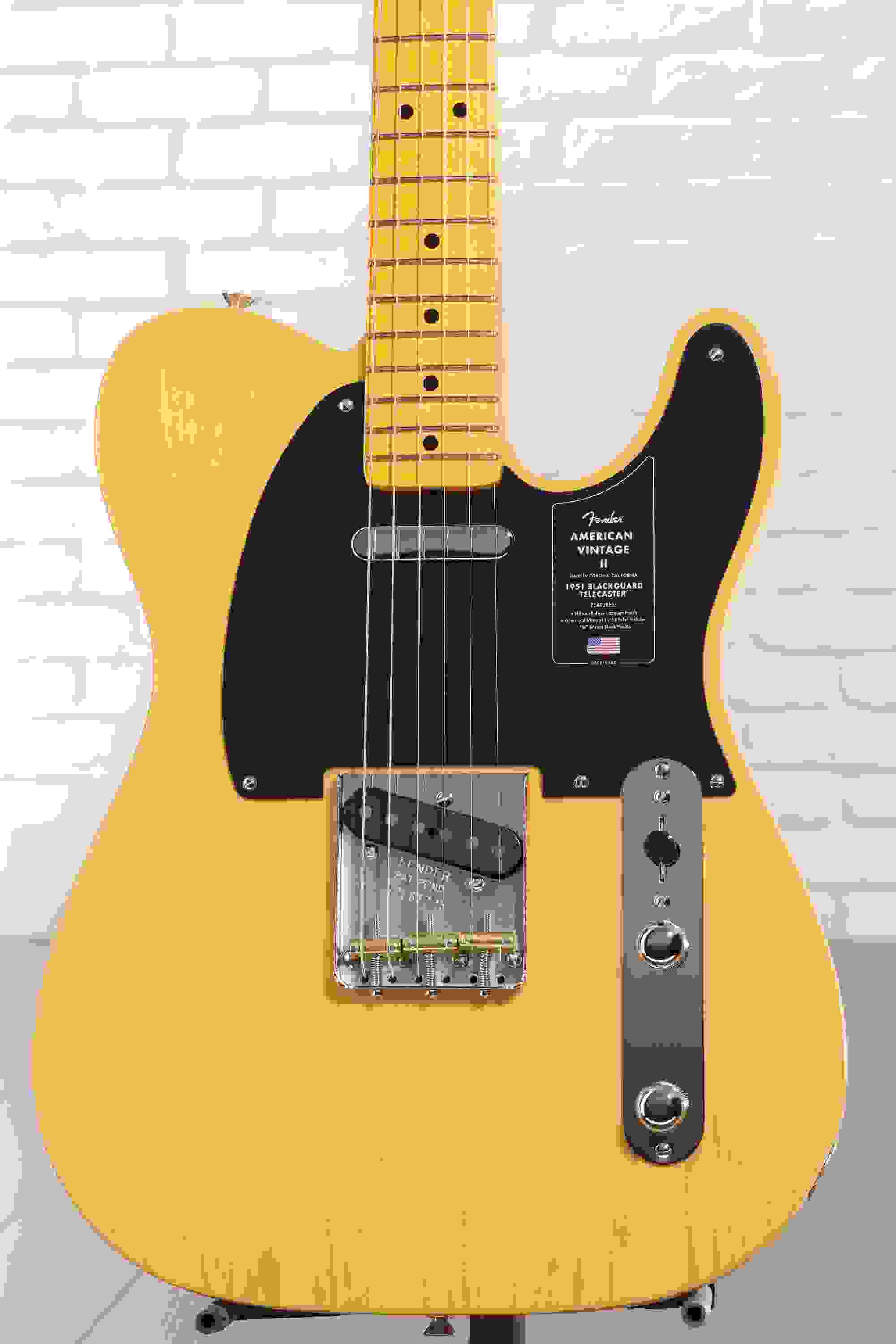 Fender American Vintage II 1951 Telecaster Electric Guitar - Butterscotch Blonde