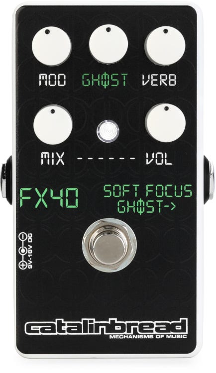 Catalinbread Soft Focus Ghost Shoegaze Reverb Pedal