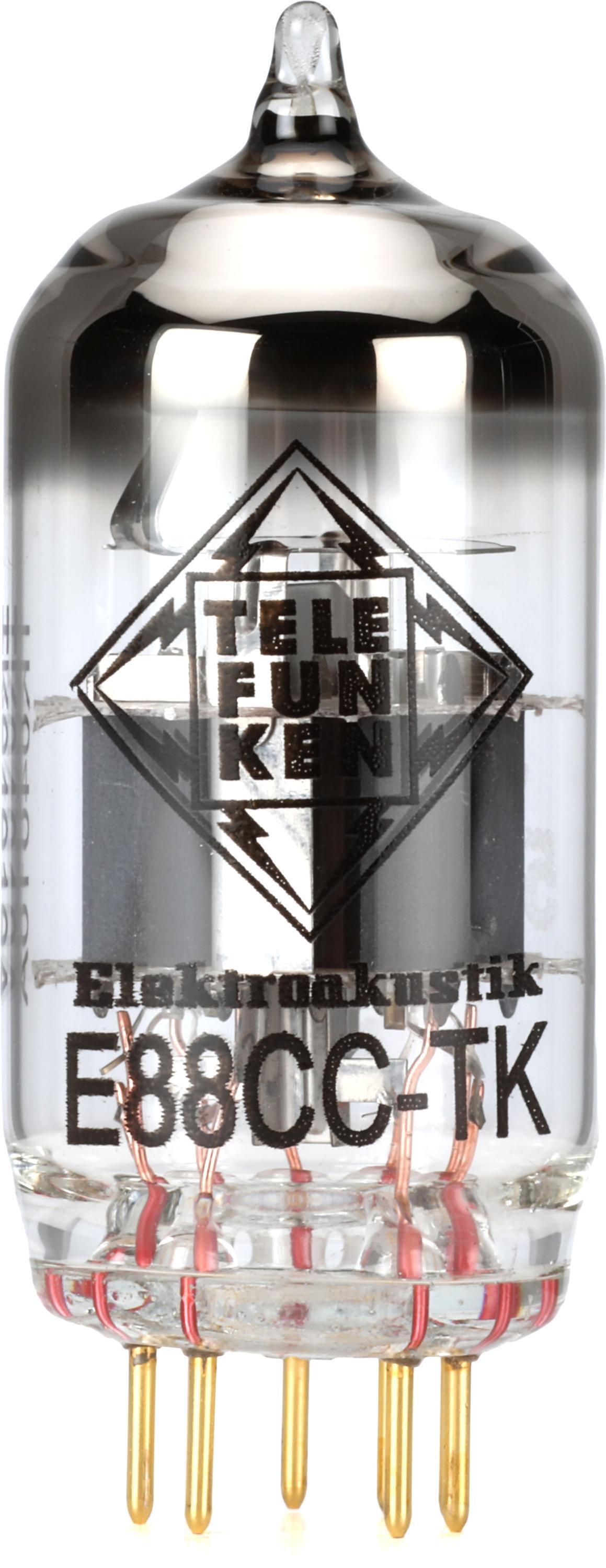 Telefunken E88CC-TK Black Diamond Series Preamp Tubes - Single
