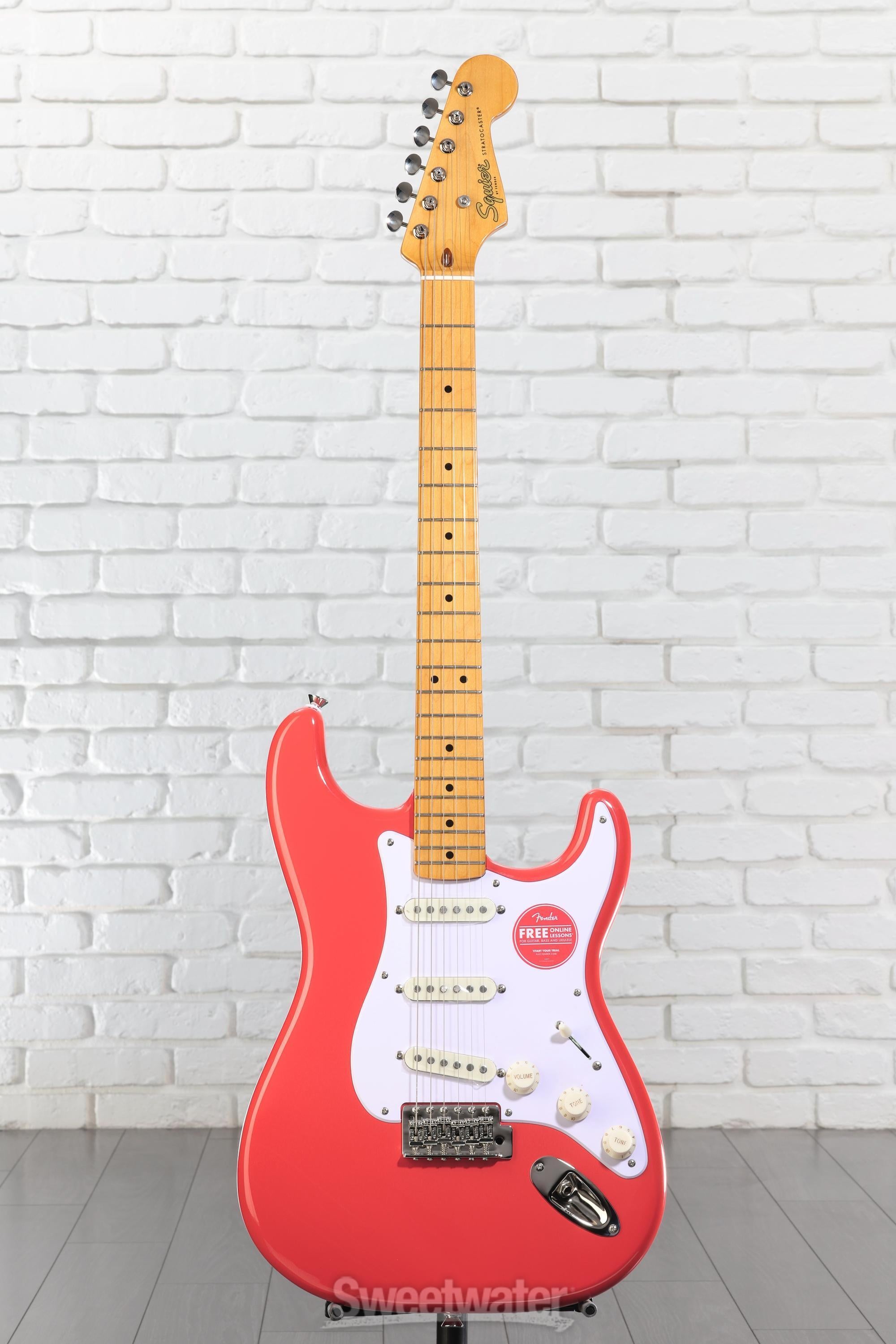 Squier Classic Vibe '50s Stratocaster - Fiesta Red | Sweetwater