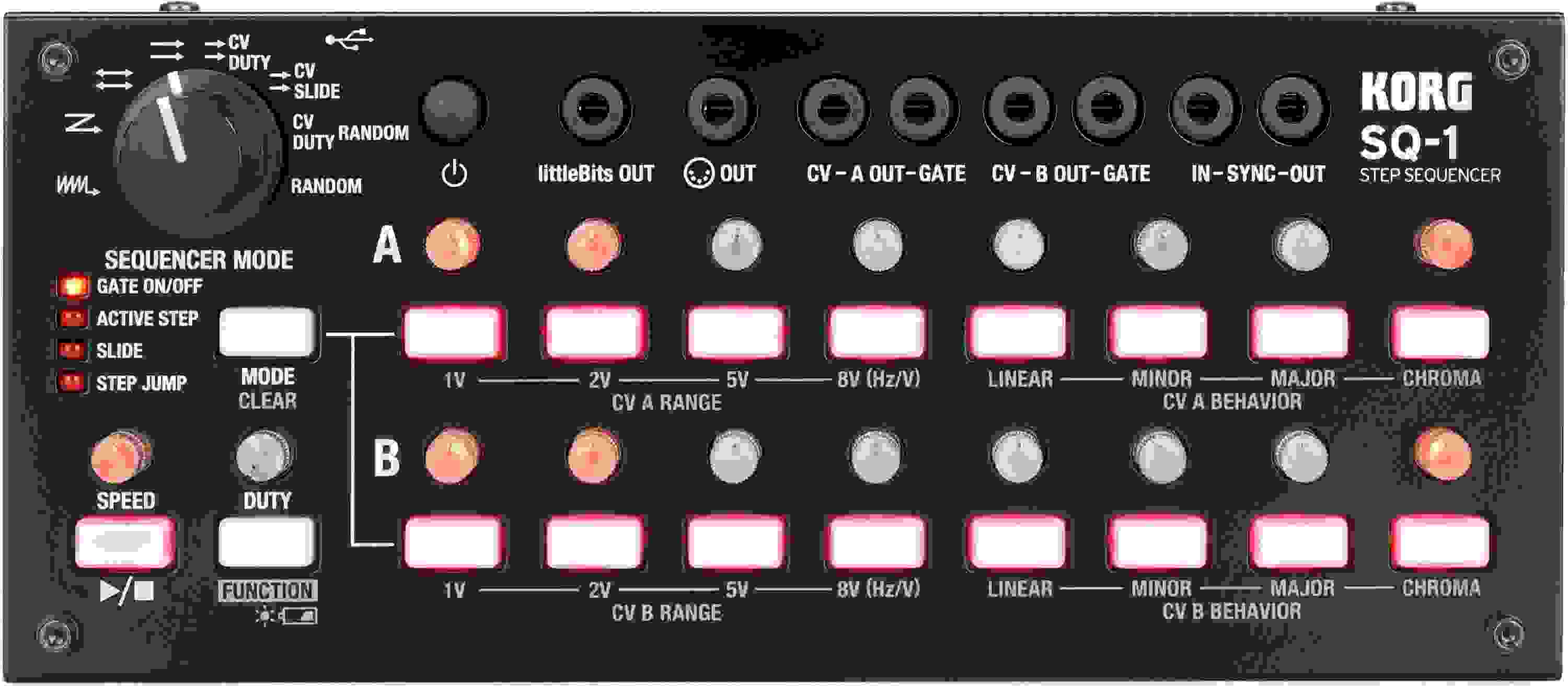 Korg SQ-1 Step Sequencer and Sync Box