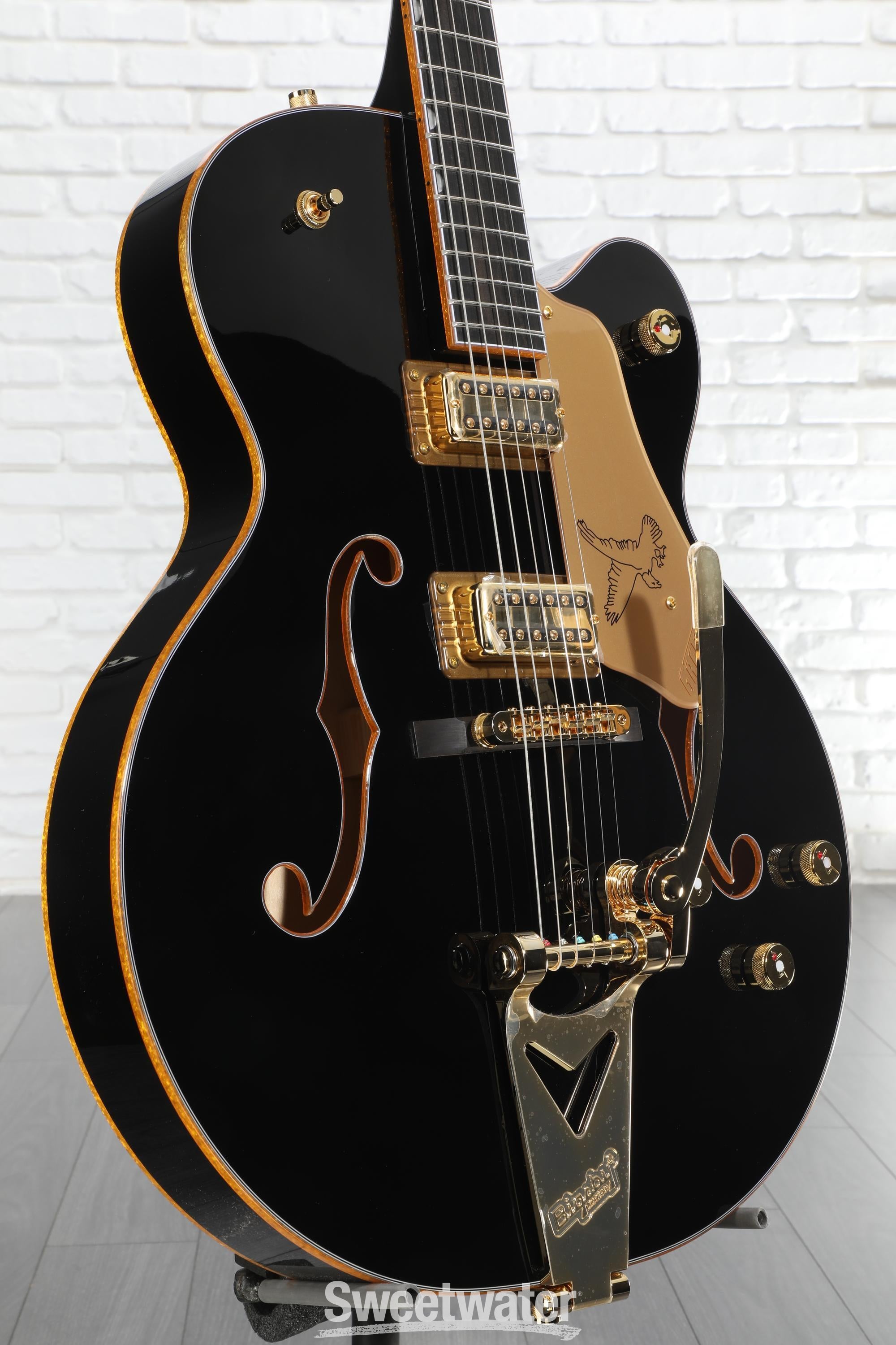 ギター Gretsch Black Falcon Gretsch Professional Falcon Hollowbody Electric Guitar