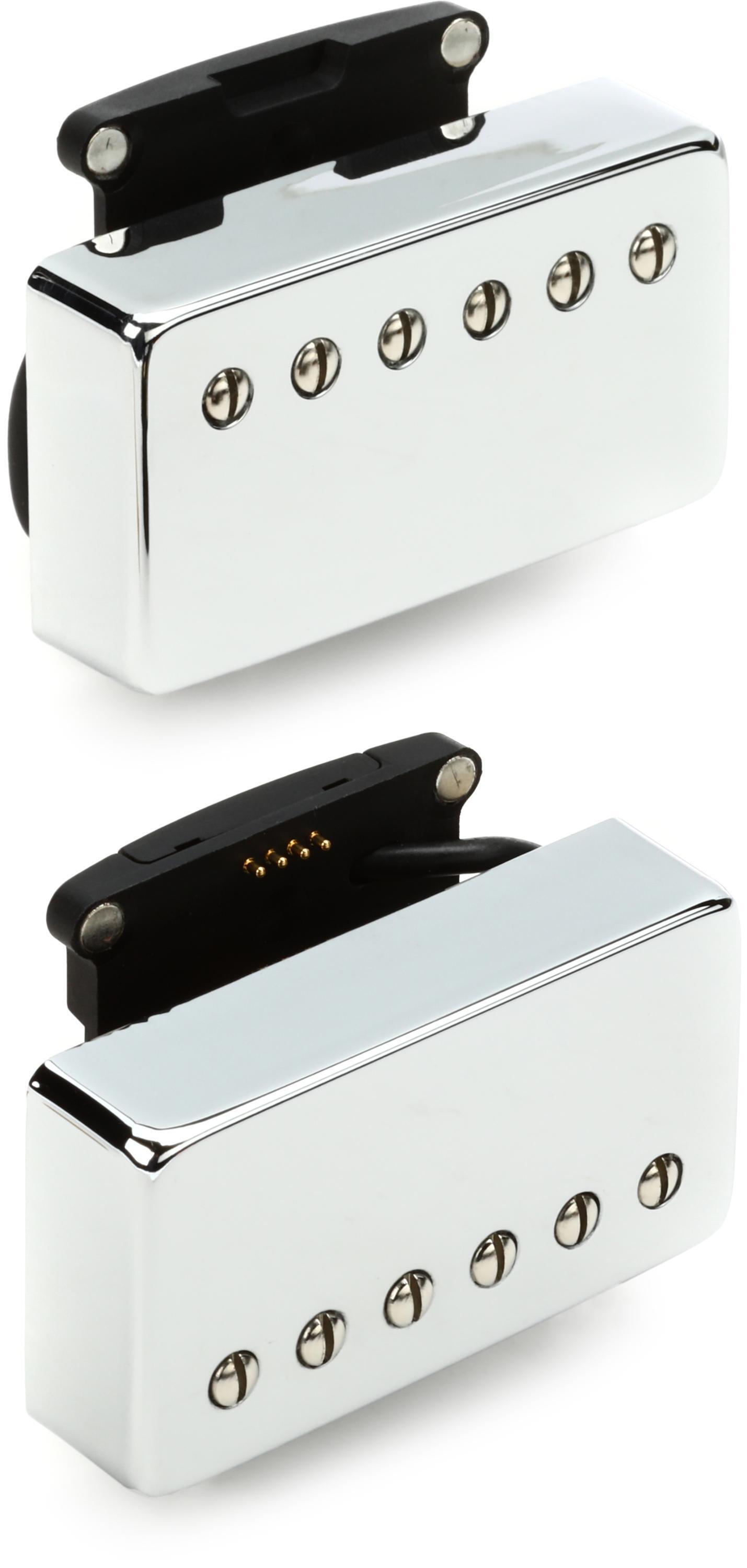 Relish Bare Knuckle Emerald Humbucker 2-piece Pickup Set - Chrome