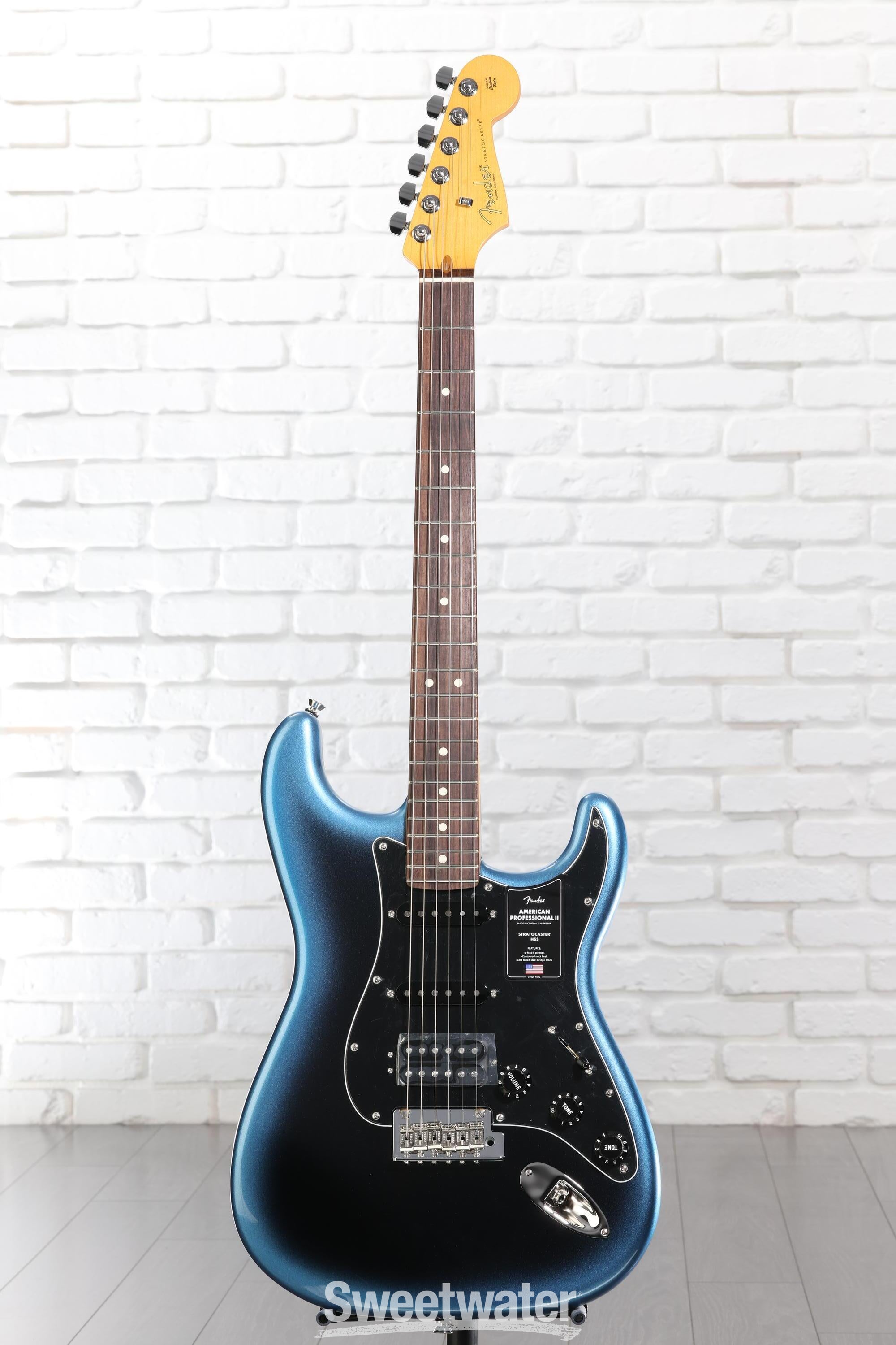 Fender American Professional II Stratocaster HSS Dark Night with