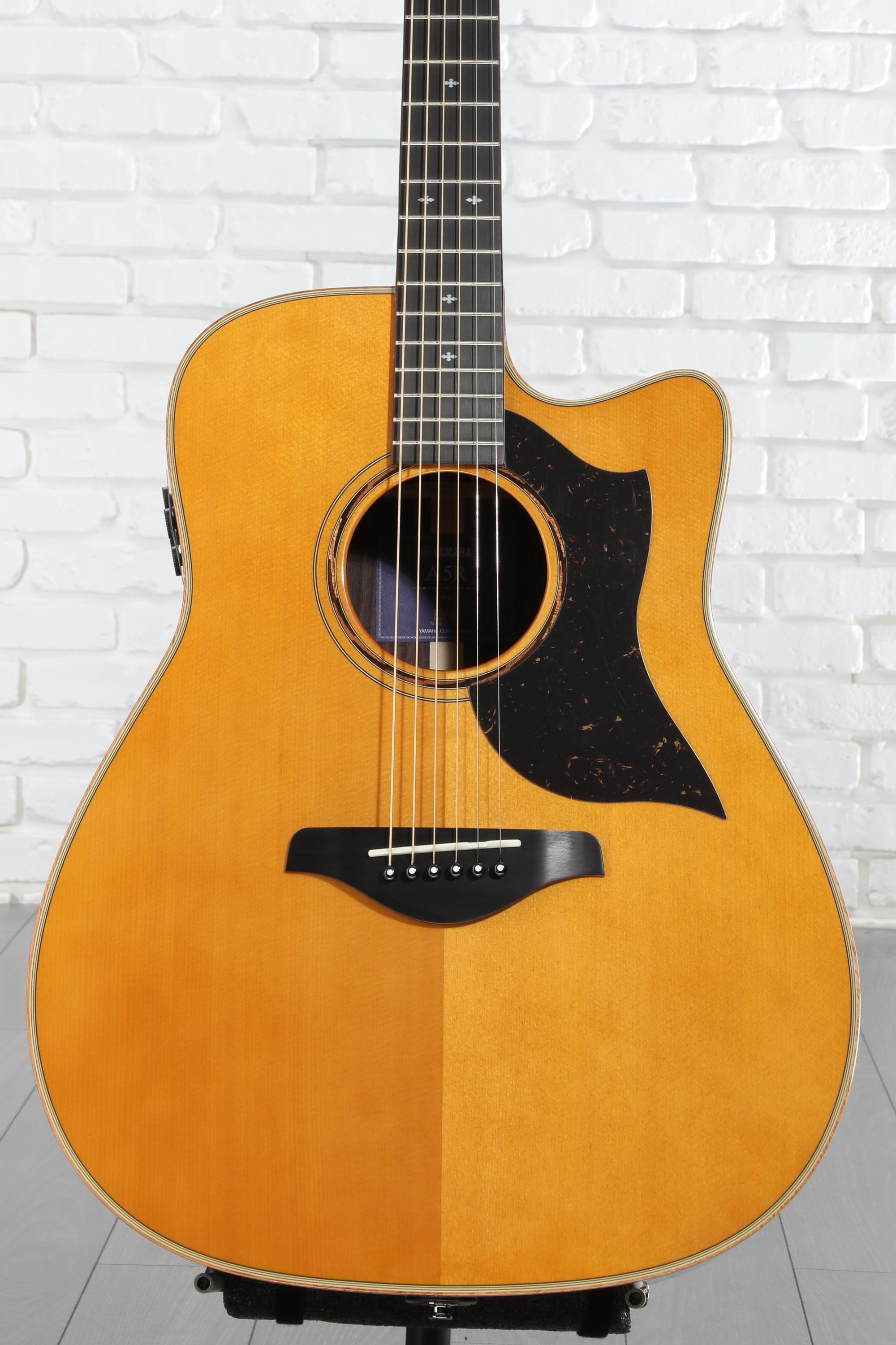 YAMAHA A5R ARE アコースティックギター Yamaha A5R ARE Acoustic-electric Guitar - Vintage Natural | Sweetwater