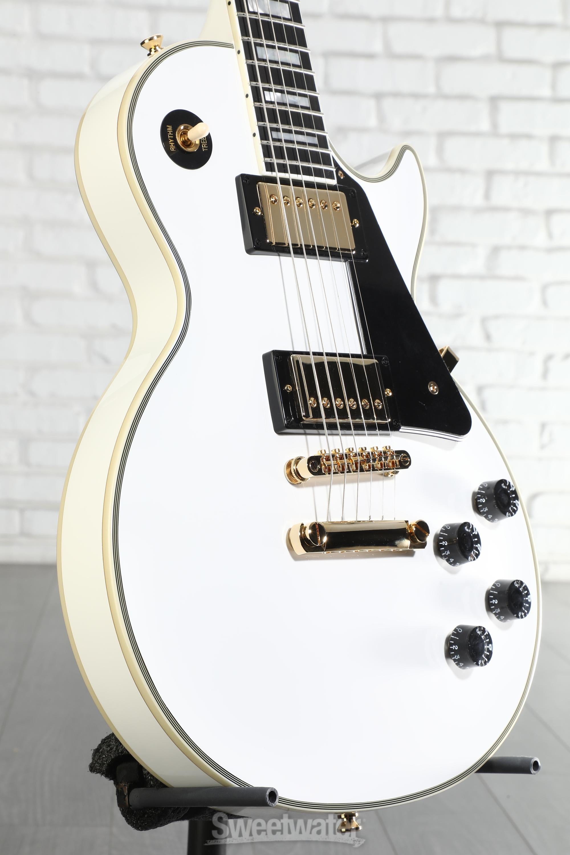 Epiphone Inspired by Gibson Custom Les Paul Custom Electric Guitar