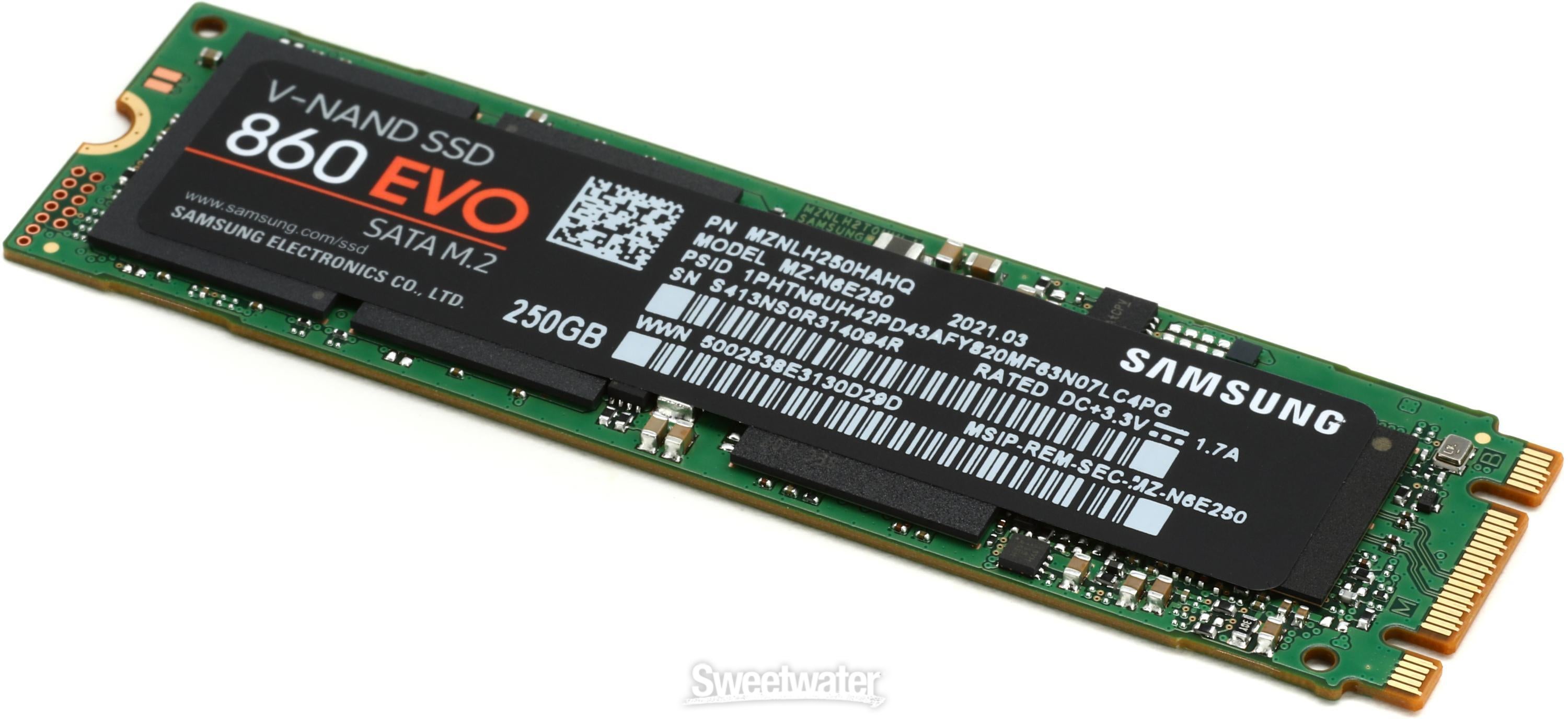 Samsung 860 EVO 250GB Solid State Drive M.2 2280 Internal - SATA