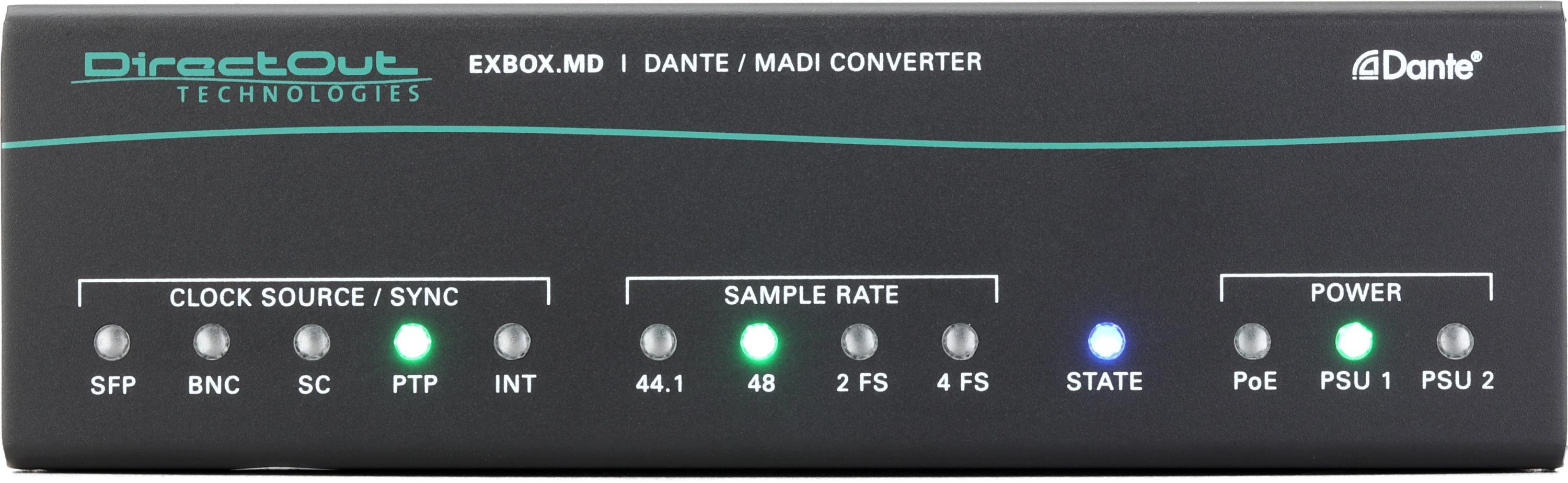 Photo of DirectOut EXBOX.MD Dante/MADI Converter