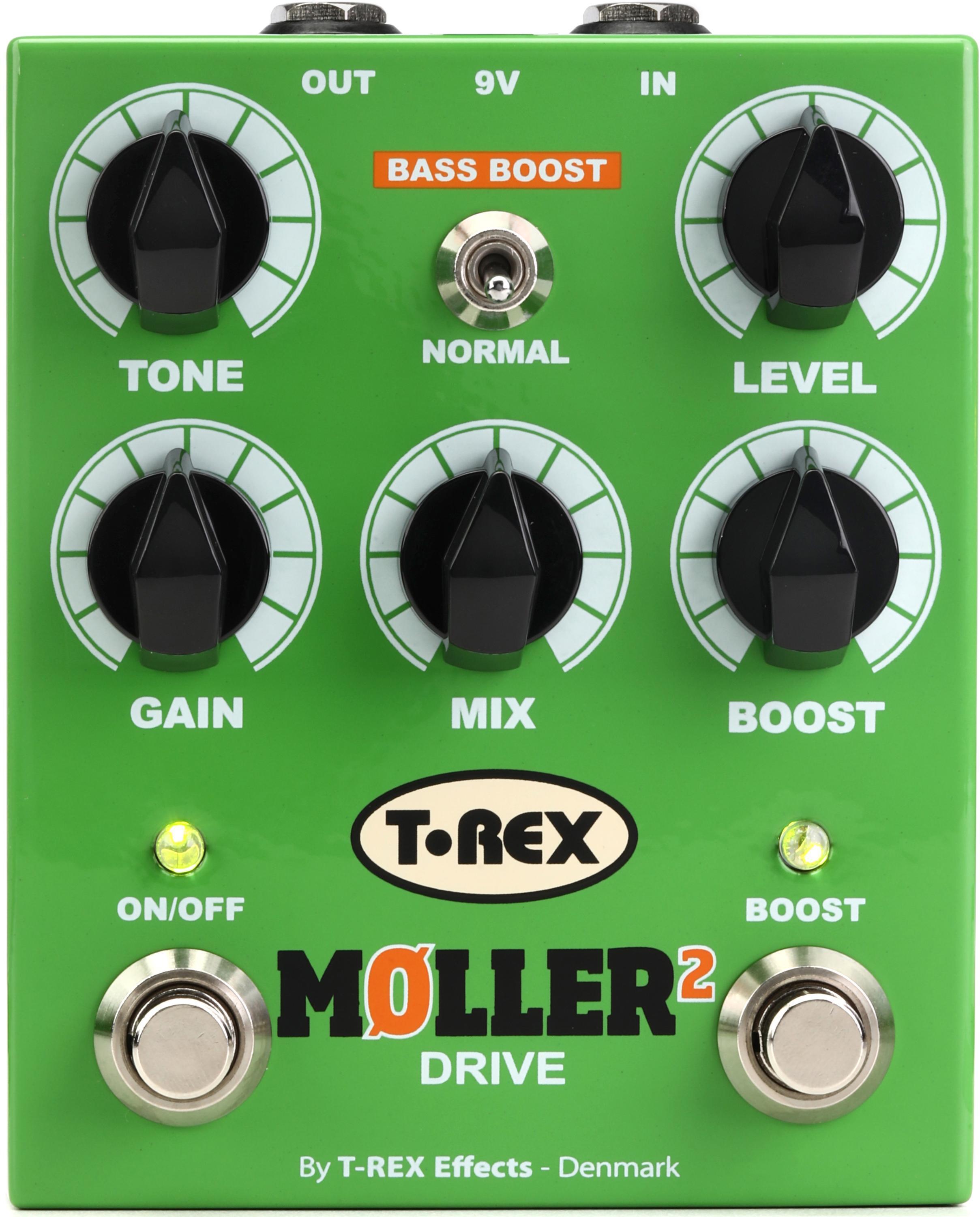 T-Rex Moller 2 Classic Overdrive Pedal with Clean Boost