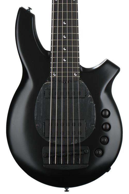 Ernie Ball Music Man Bongo 6 HS - Stealth Black | Sweetwater