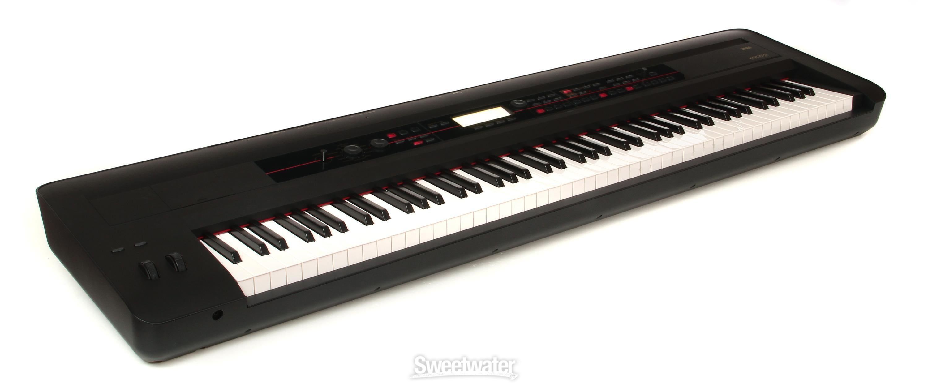 Korg Kross 88-key Synthesizer Workstation - Black | Sweetwater