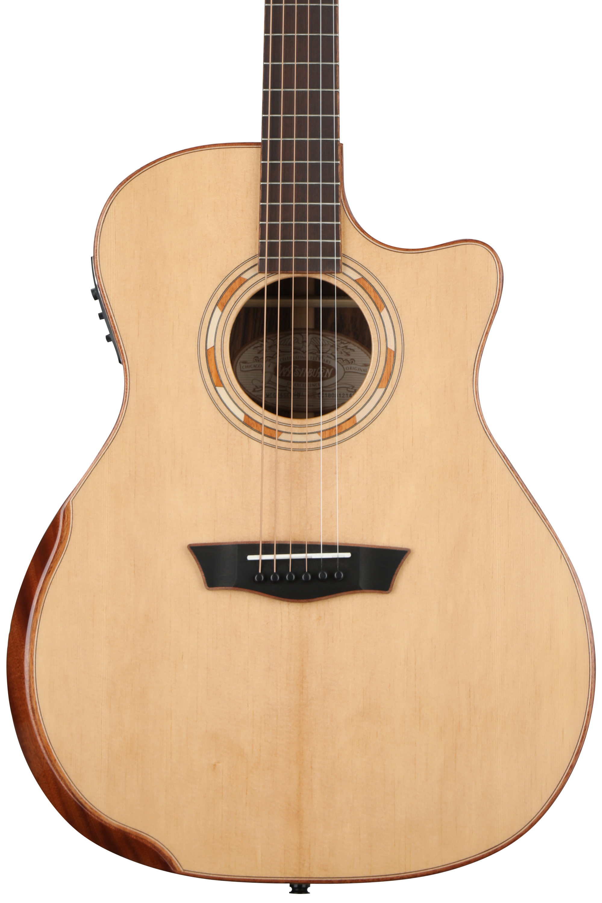 Washburn Comfort G25SCE Acoustic-Electric Guitar - Natural