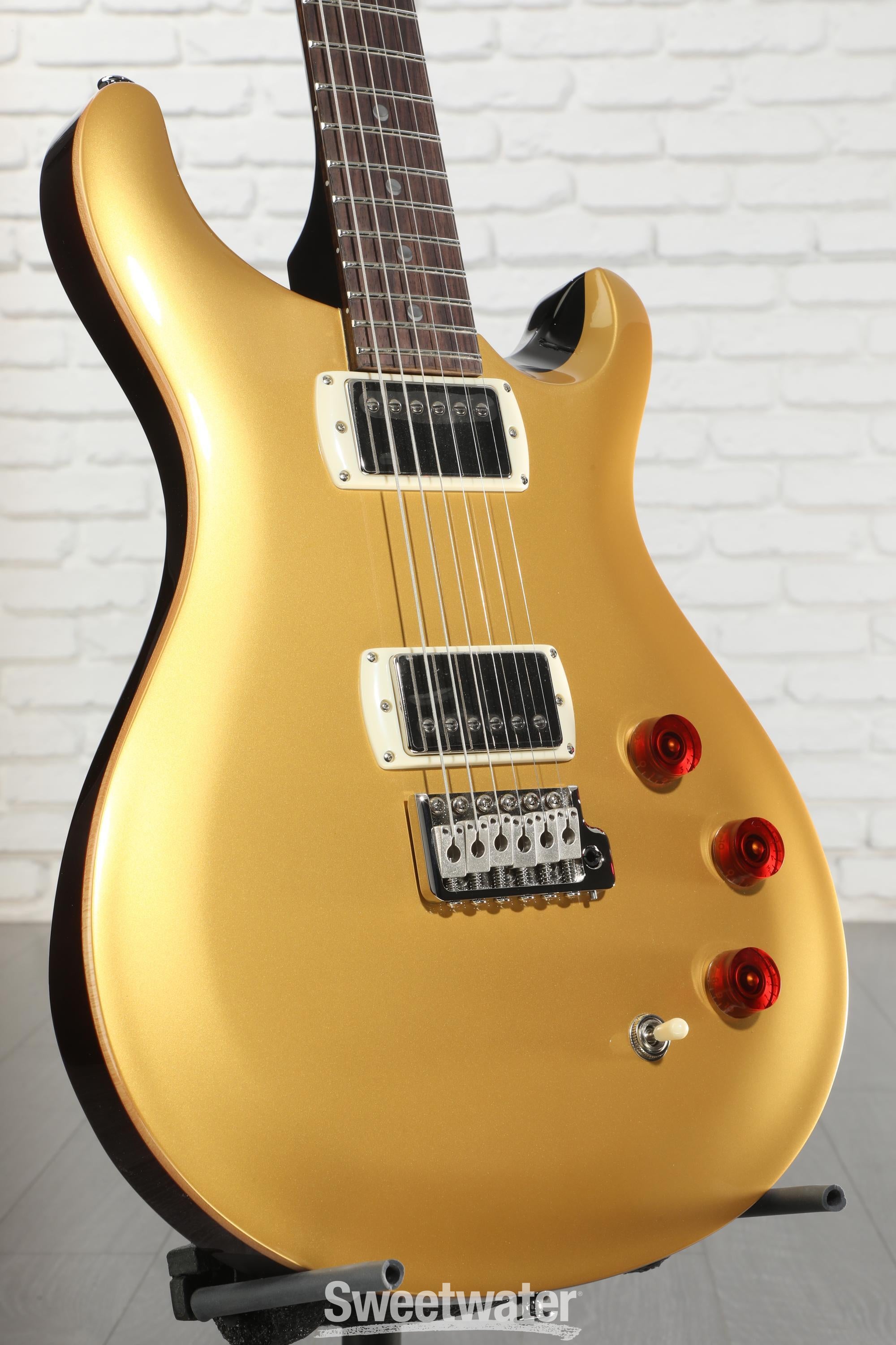 PRS SE DGT David Grissom Solidbody Electric Guitar - Gold Top