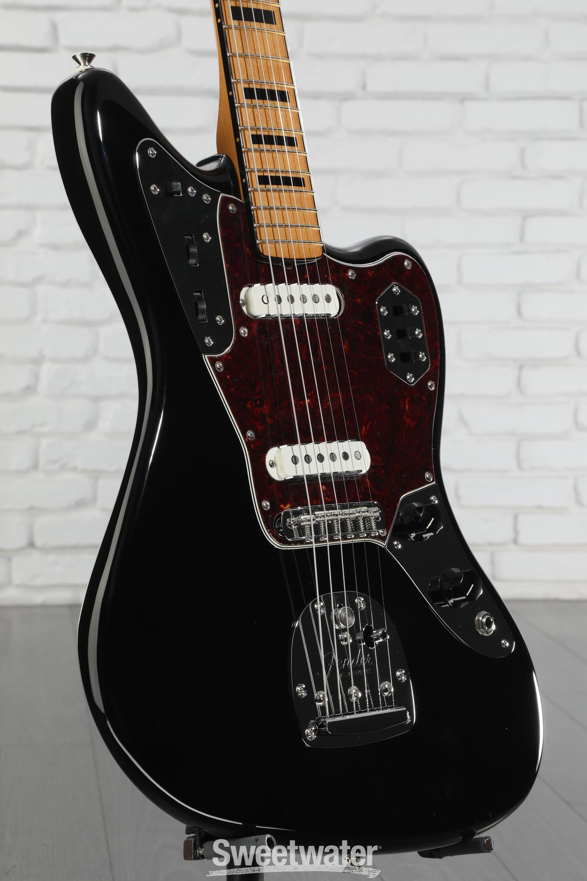 Fender Vintera II '70s Jaguar Electric Guitar - Black