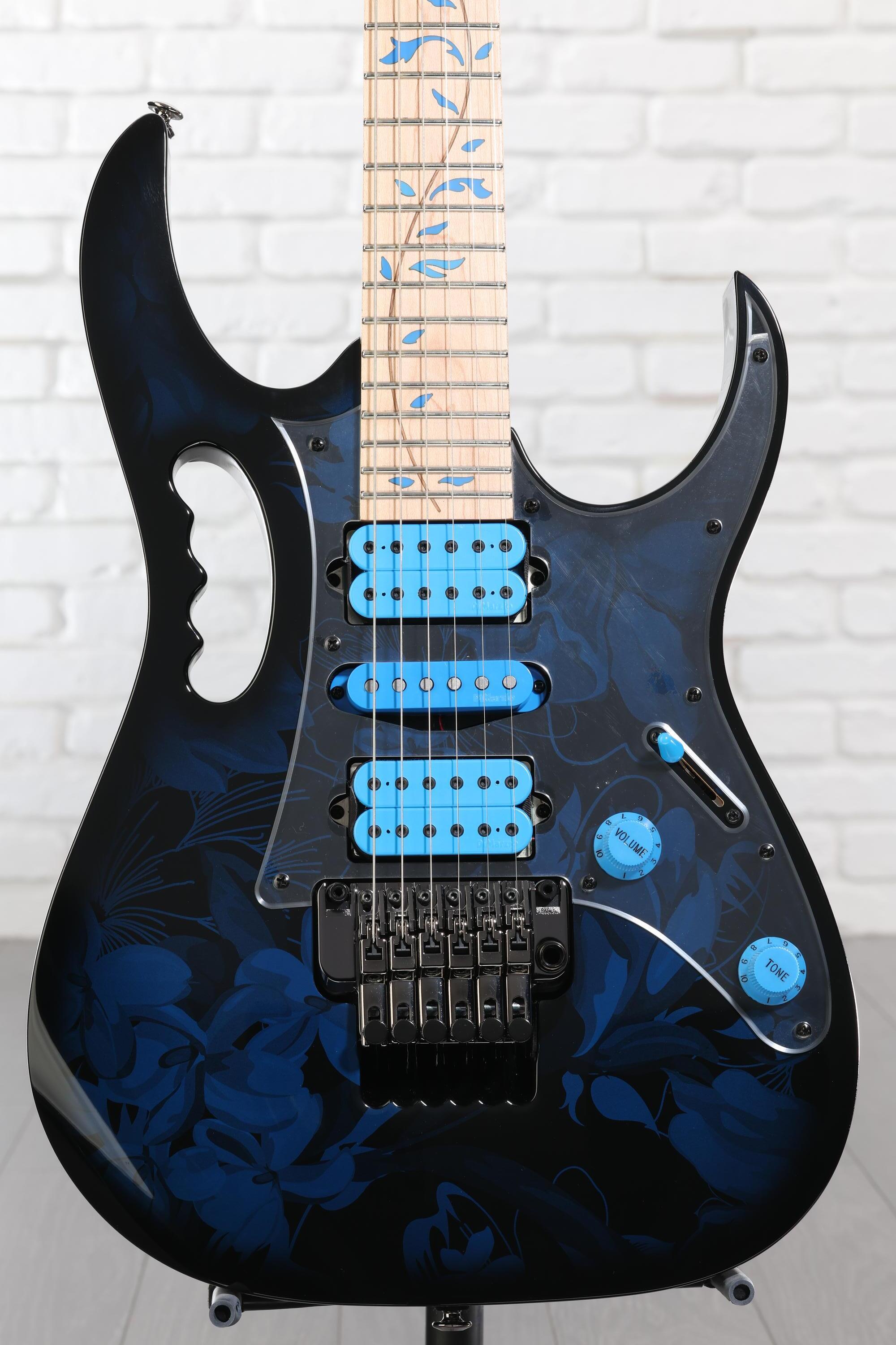 Ibanez Steve Vai Signature JEM77 - Blue Floral Pattern Reviews