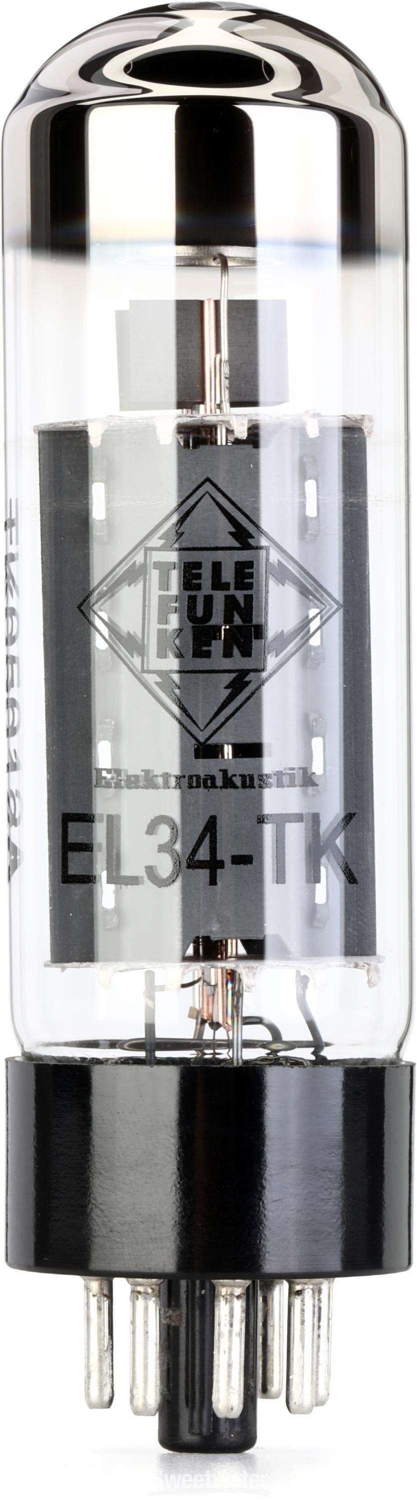 Telefunken EL34-TK Black Diamond Series Power Tubes - Matched Pair