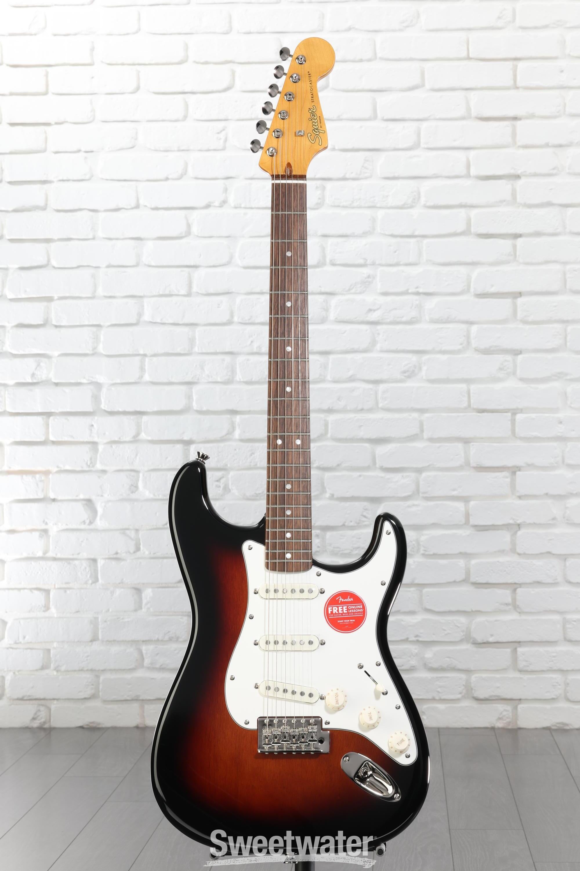 Squier Classic Vibe '60s Stratocaster - 3-Color Sunburst | Sweetwater