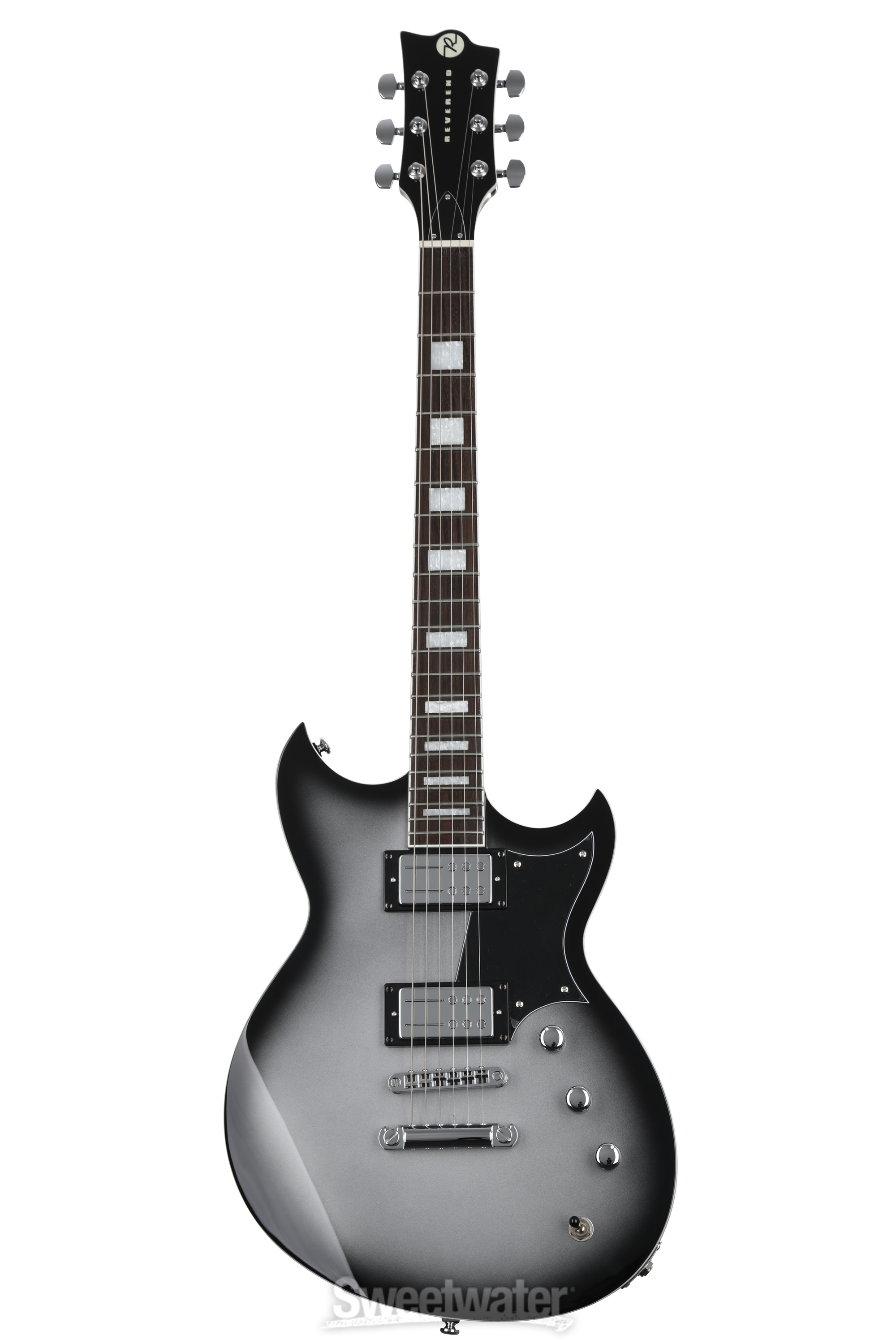 Reverend Sensei RA Solidbody Electric Guitar - Silver Burst