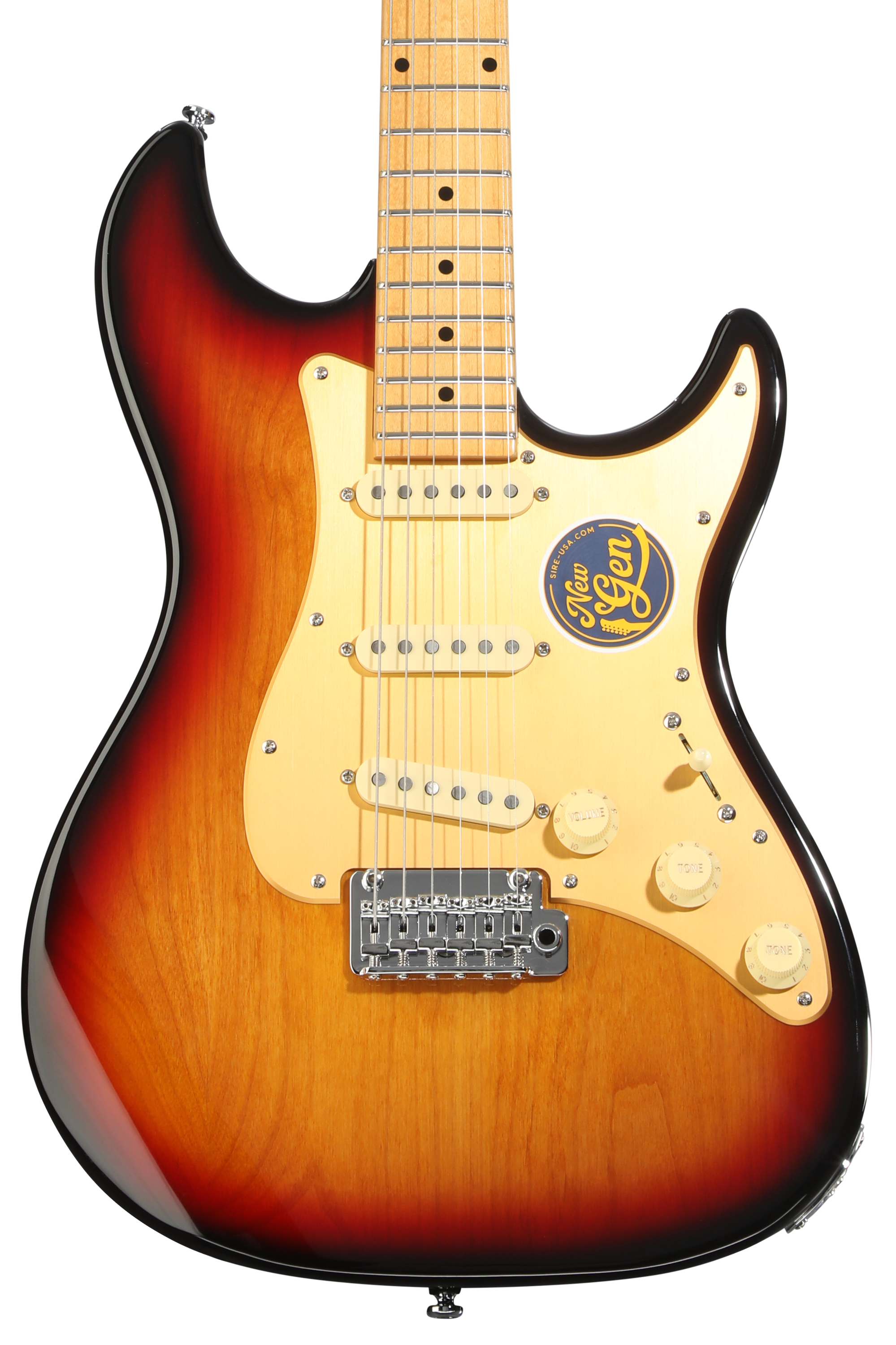 Sire Larry Carlton S7 New Gen Electric Guitar - 3-tone Sunburst