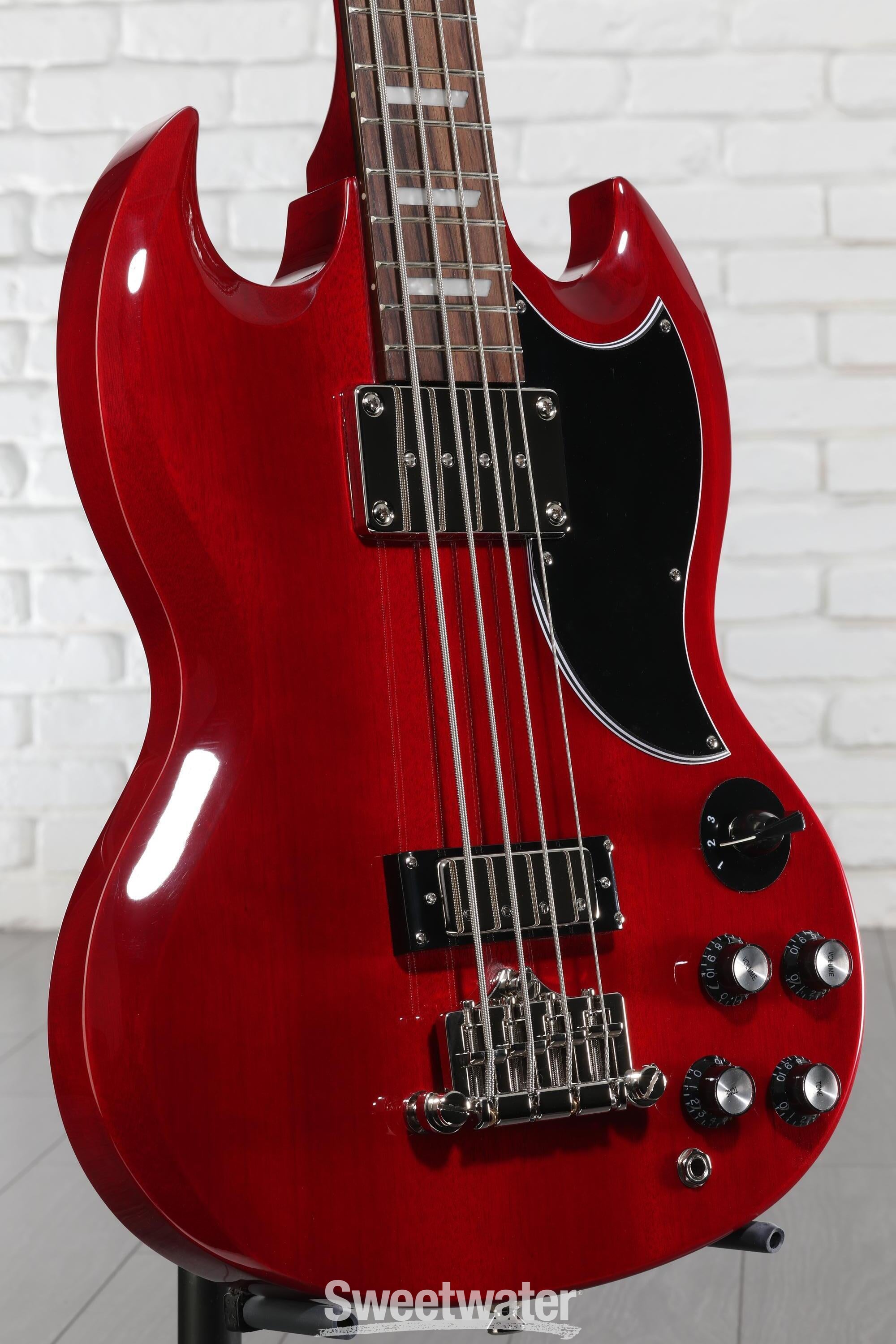 Epiphone EB-3 Bass Guitar - Cherry | Sweetwater