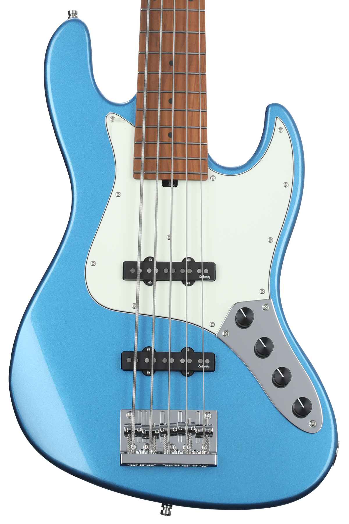 Sadowsky MetroExpress 21-fret Vintage JJ Bass, 5-string - Blue