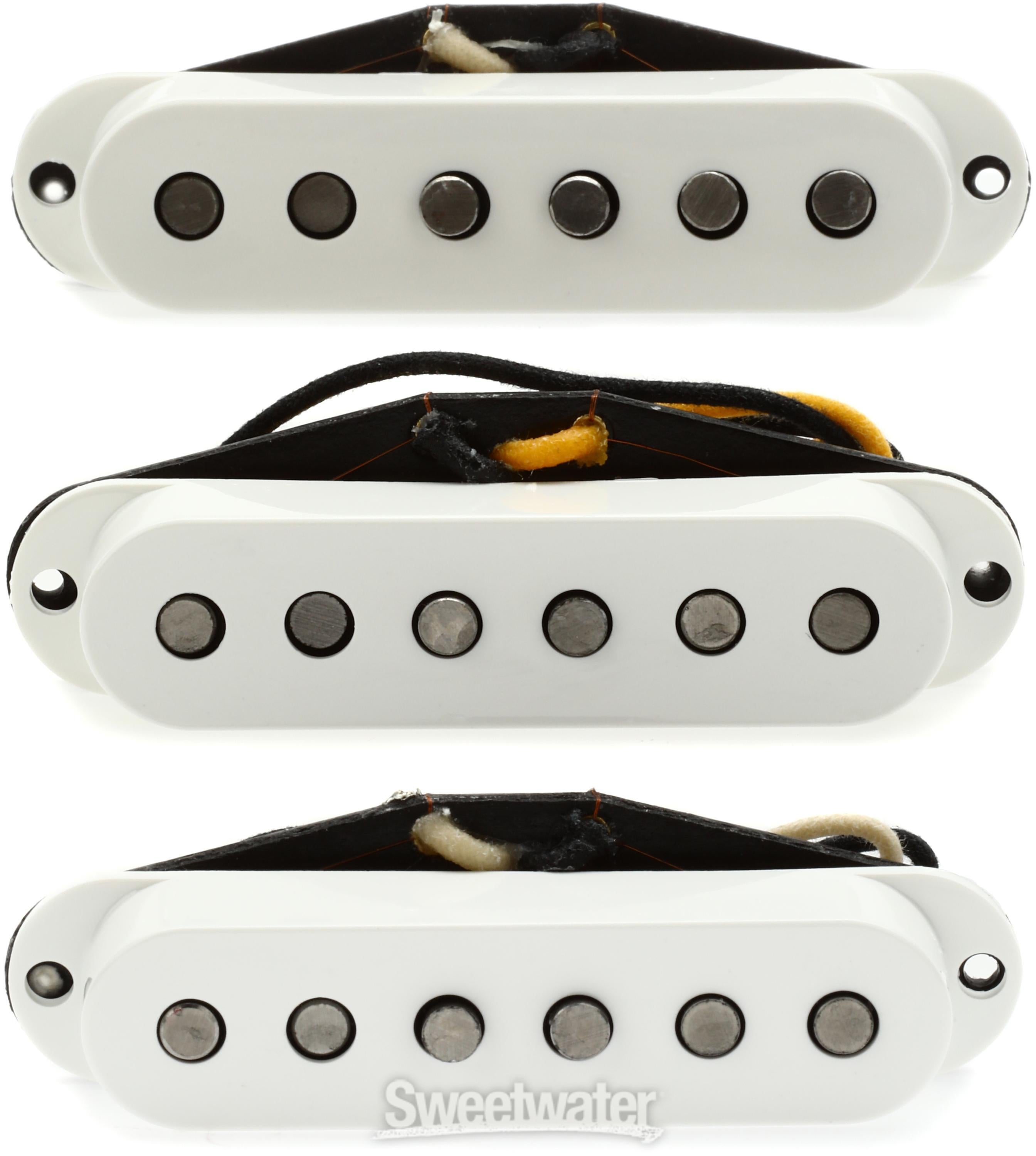 Fender Custom Shop Fat '50s Stratocaster 3-piece Pickup Set - White