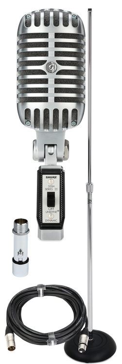 美品】SHURE シュア 55SH Series II Amazon.com: Shure 55SH Series II Iconic Microphone - Vintage
