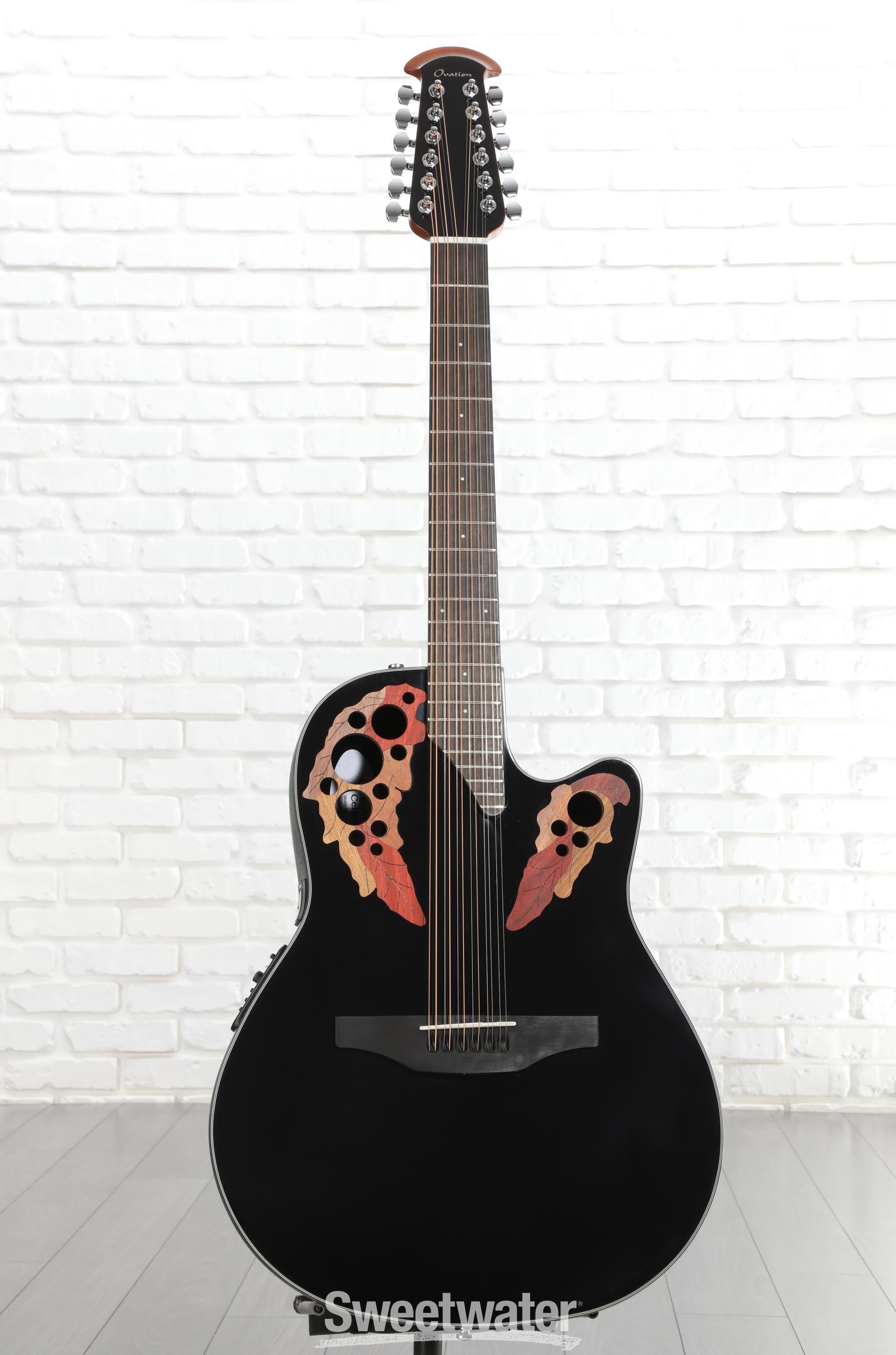 Ovation Elite Celebrity Mid-depth 12-string Acoustic-electric