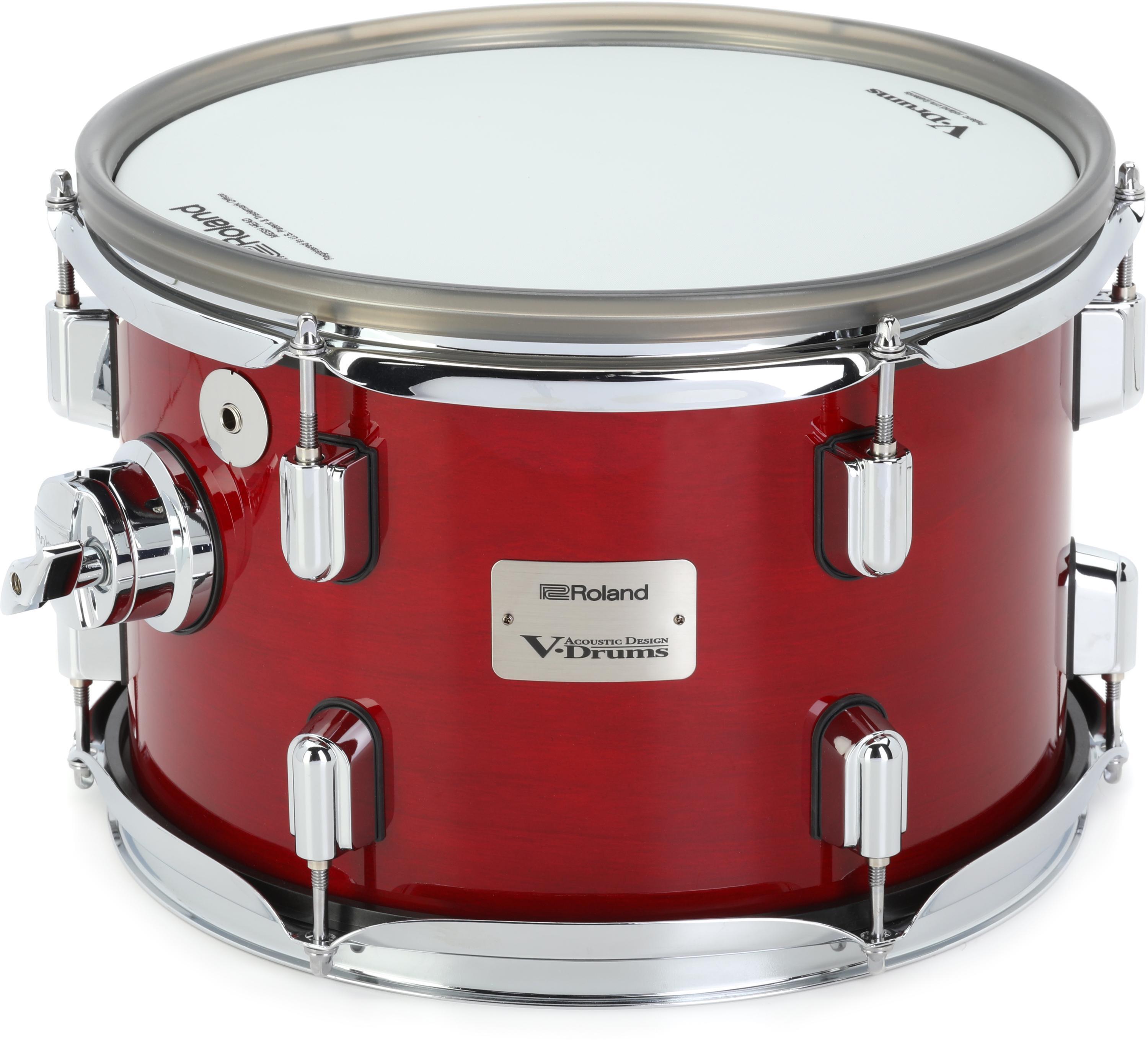 Roland PDA120 V-Drums Acoustic Design 12 x 8 inch Tom Pad - Gloss Cherry