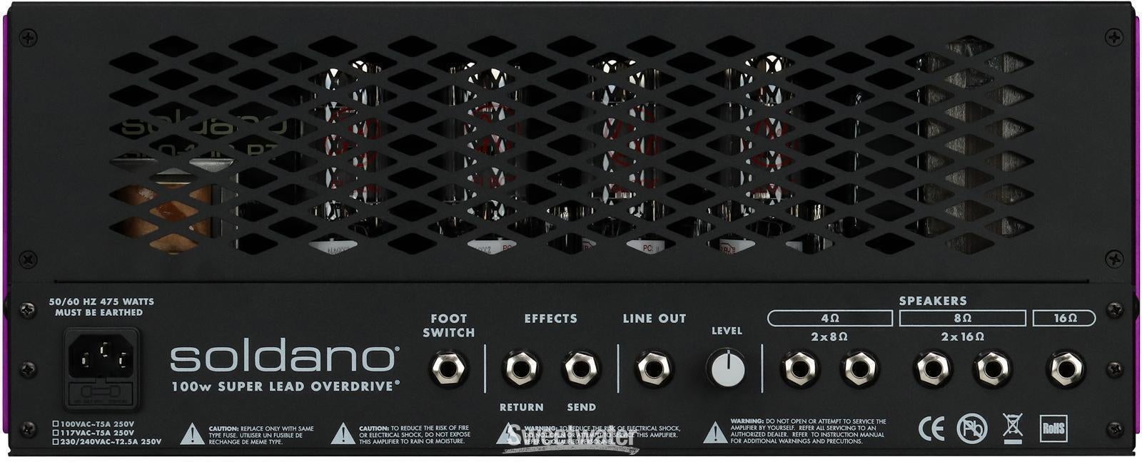 Soldano SLO-100R 100-watt Rackmount Guitar Tube Amp | Sweetwater