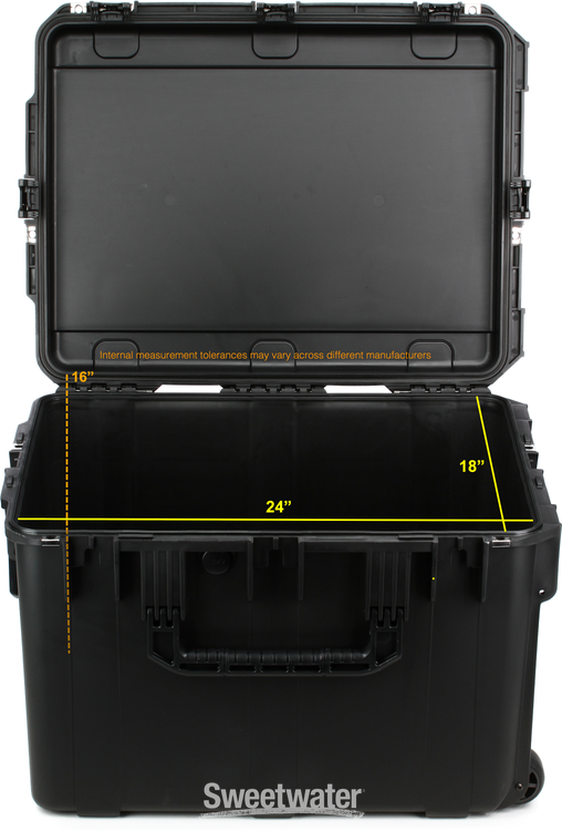 SKB 3i-2418-16BE iSeries Injection Molded Mil-Standard Waterproof Case
