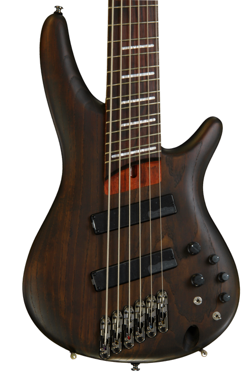 Ibanez Bass Workshop SRFF806 Multi-Scale - Walnut Flat