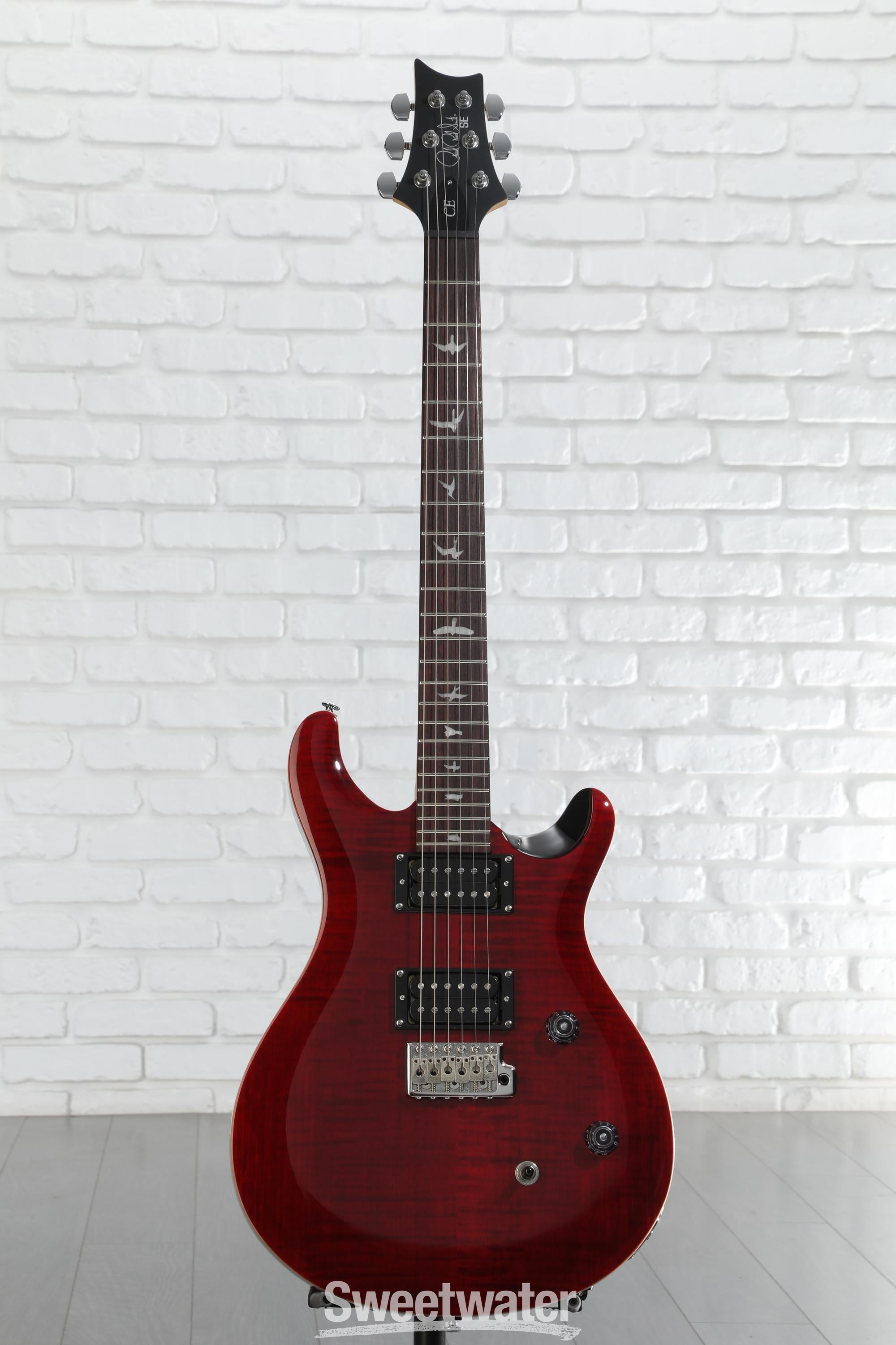ギター PRS CE 24 Black Cherry Paul Reed Smith PRS SE CE24 Electric Guitar Black Cherry | Guitar Center