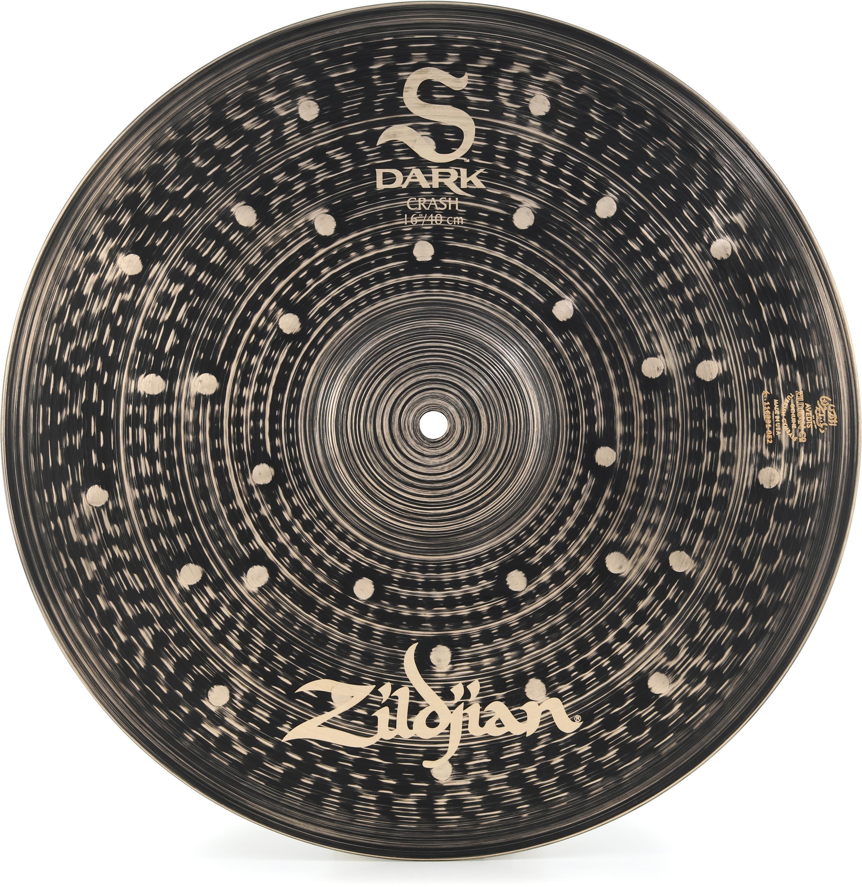 Zildjian S Dark Crash Cymbal - 16 inch | Sweetwater
