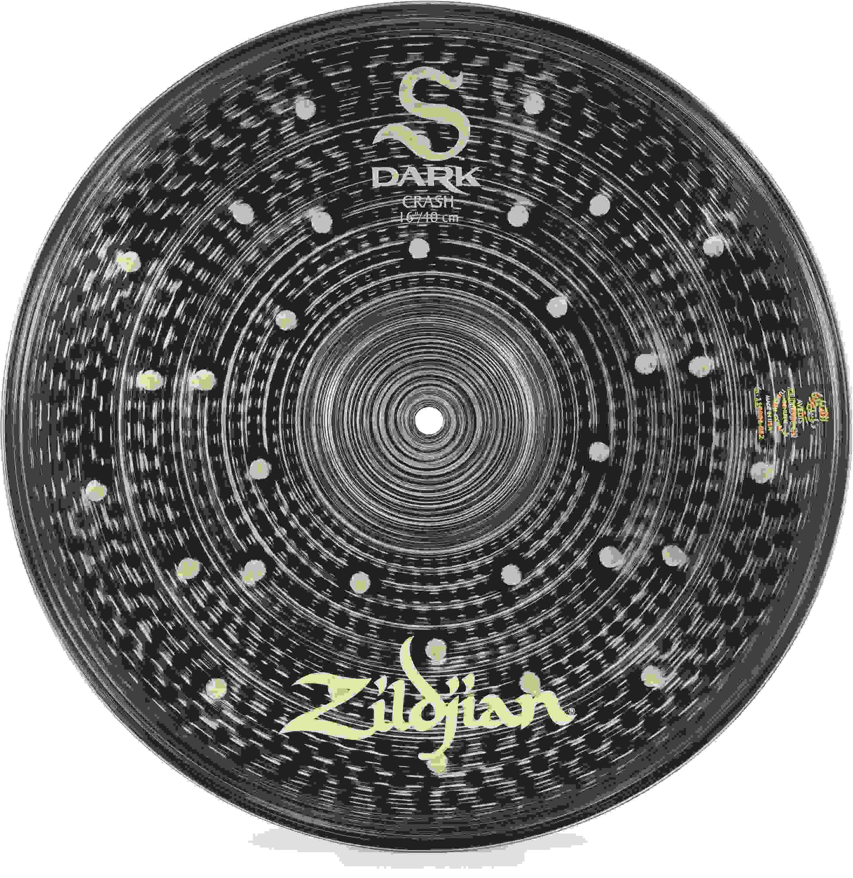 Zildjian S Dark Crash Cymbal - 16 inch