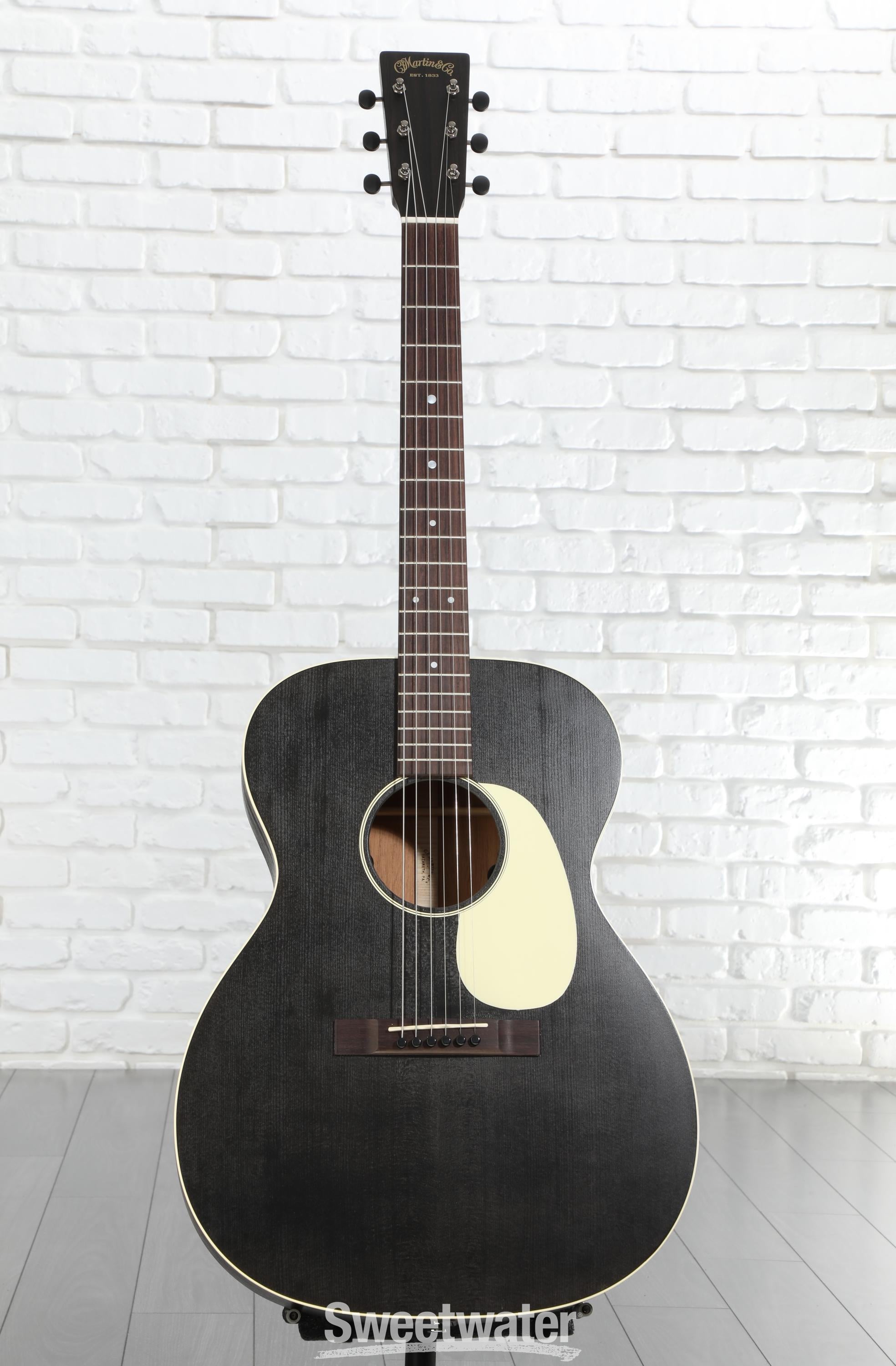Martin 000-17E Acoustic-electric Guitar - Black Smoke | Sweetwater