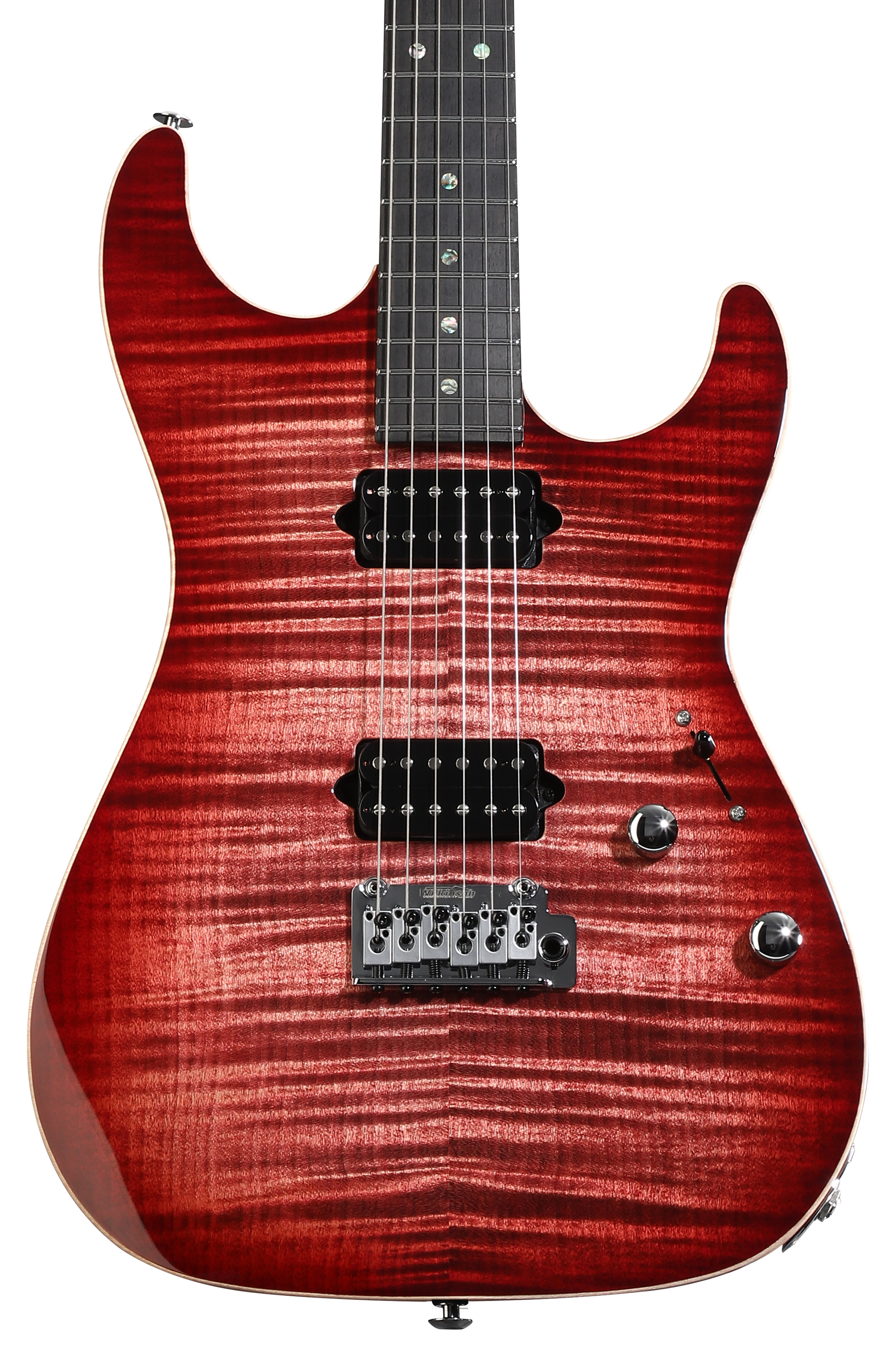 Suhr Custom Standard S HH Electric Guitar - Black | Sweetwater