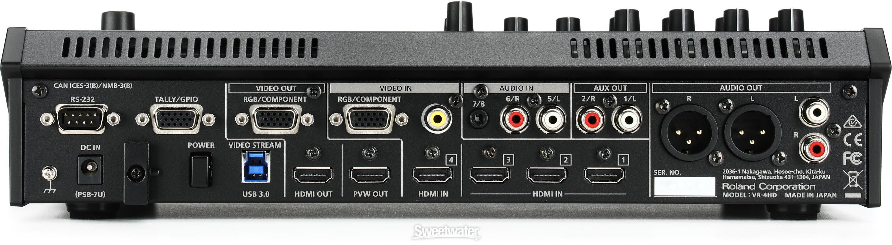 Roland VR-4HD HD A/V Mixer | Sweetwater