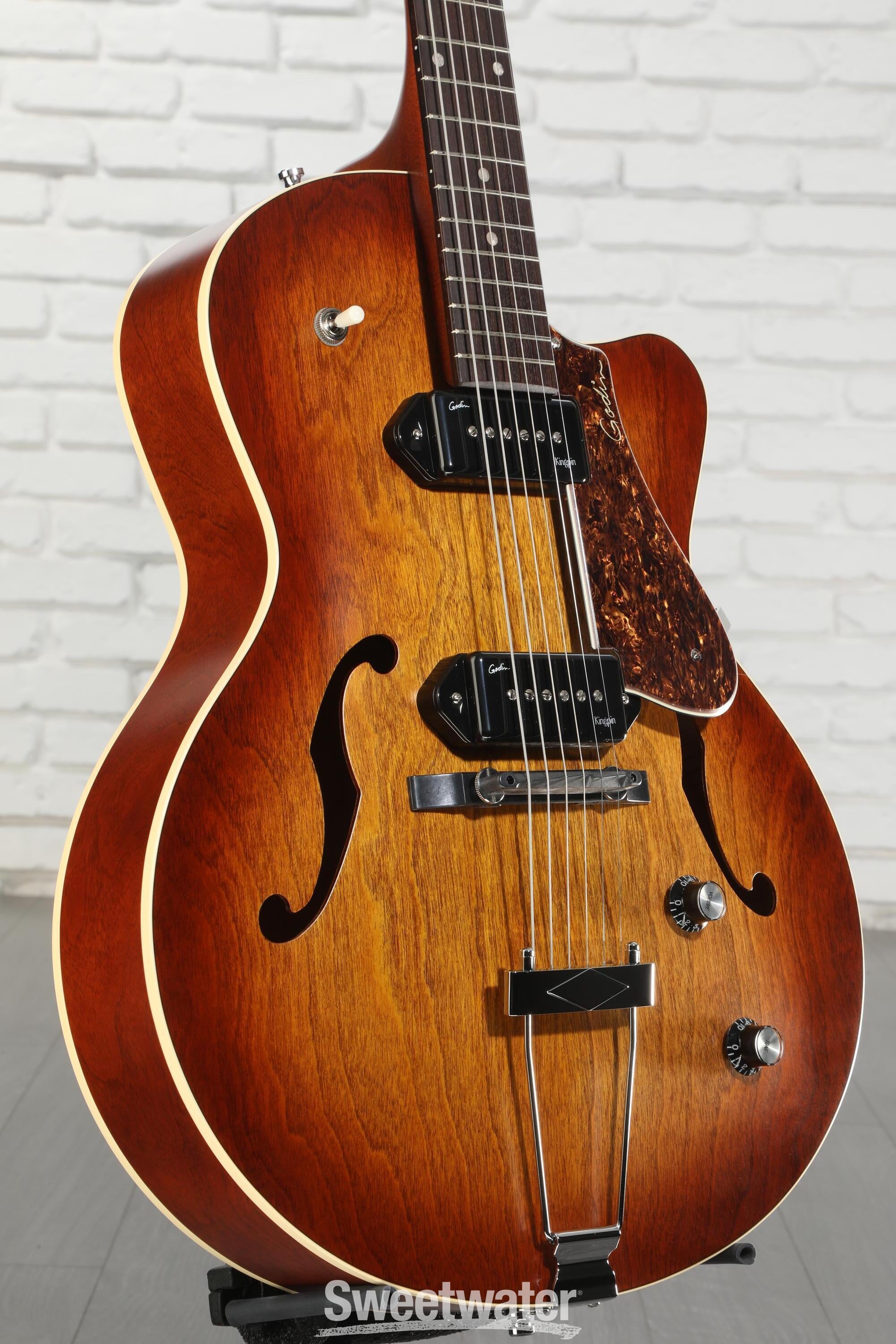 Godin 5th Avenue CW Kingpin II P90 Hollowbody Electric Guitar