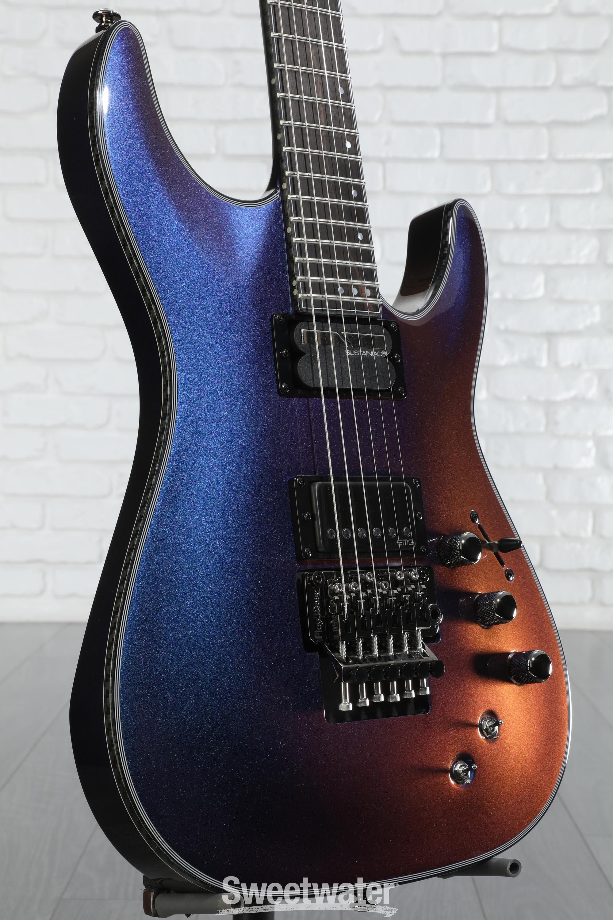Schecter Hellraiser Hybrid C-1 - Trans Black Burst | Sweetwater