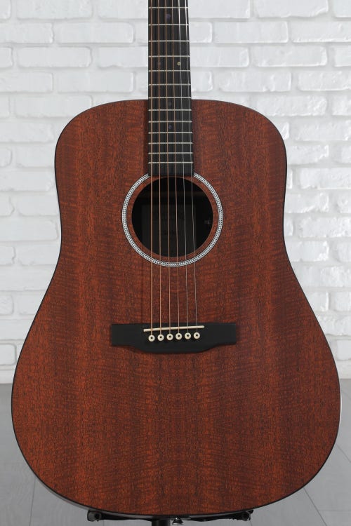 Martin D-X1E Mahogany Acoustic-electric Guitar - Figured Mahogany