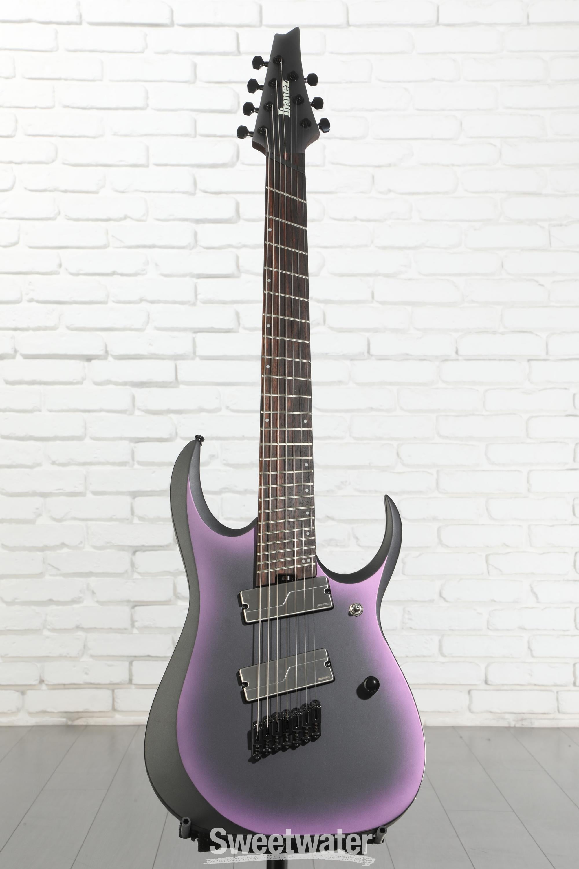 Ibanez Axion Label RGD71ALMS - Black Aurora Burst Matte | Sweetwater
