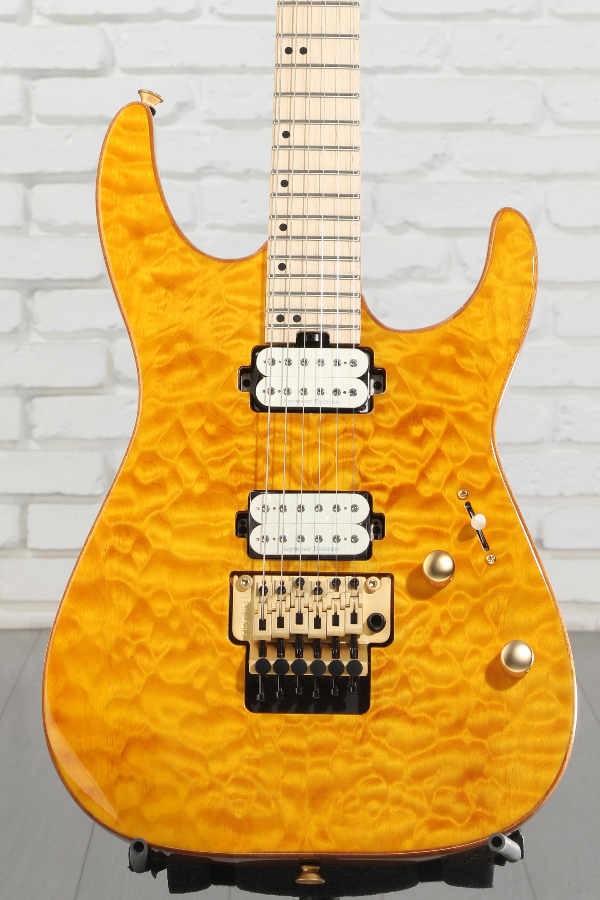 Charvel Pro-Mod DK24 HH FR - Dark Amber | Sweetwater